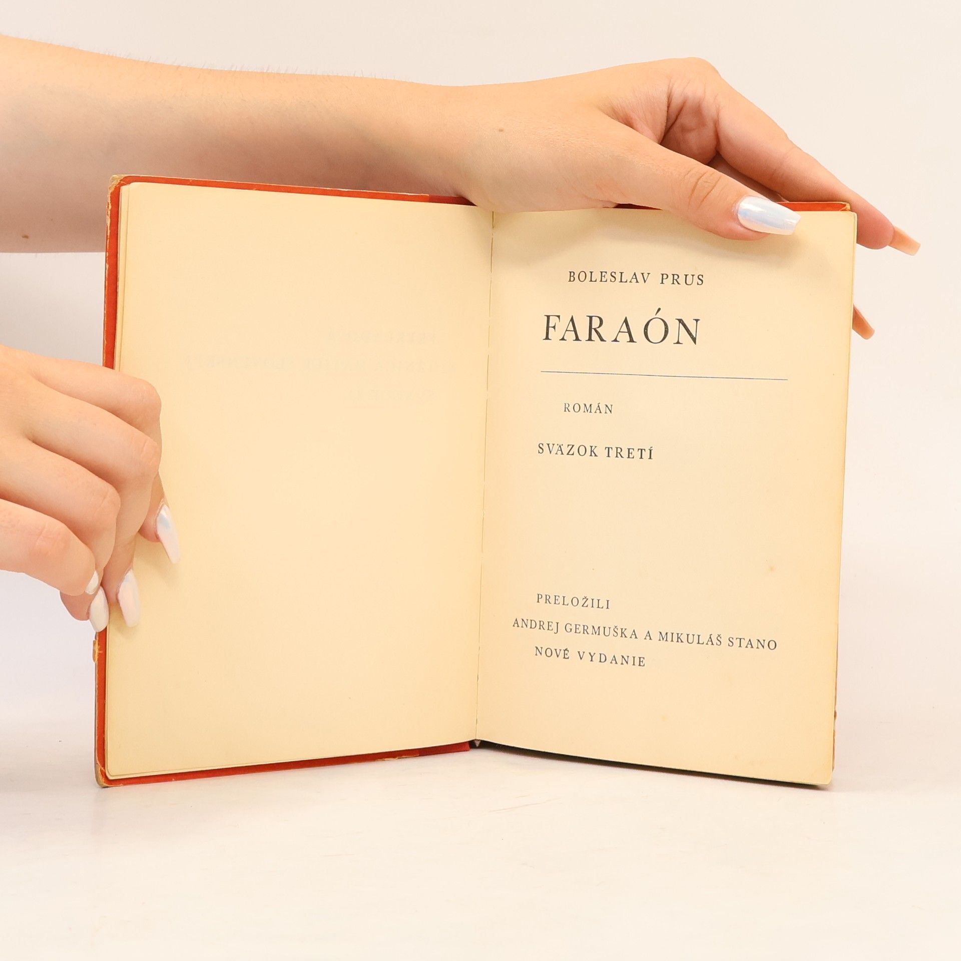 Bolesłav Prus Faraon III.