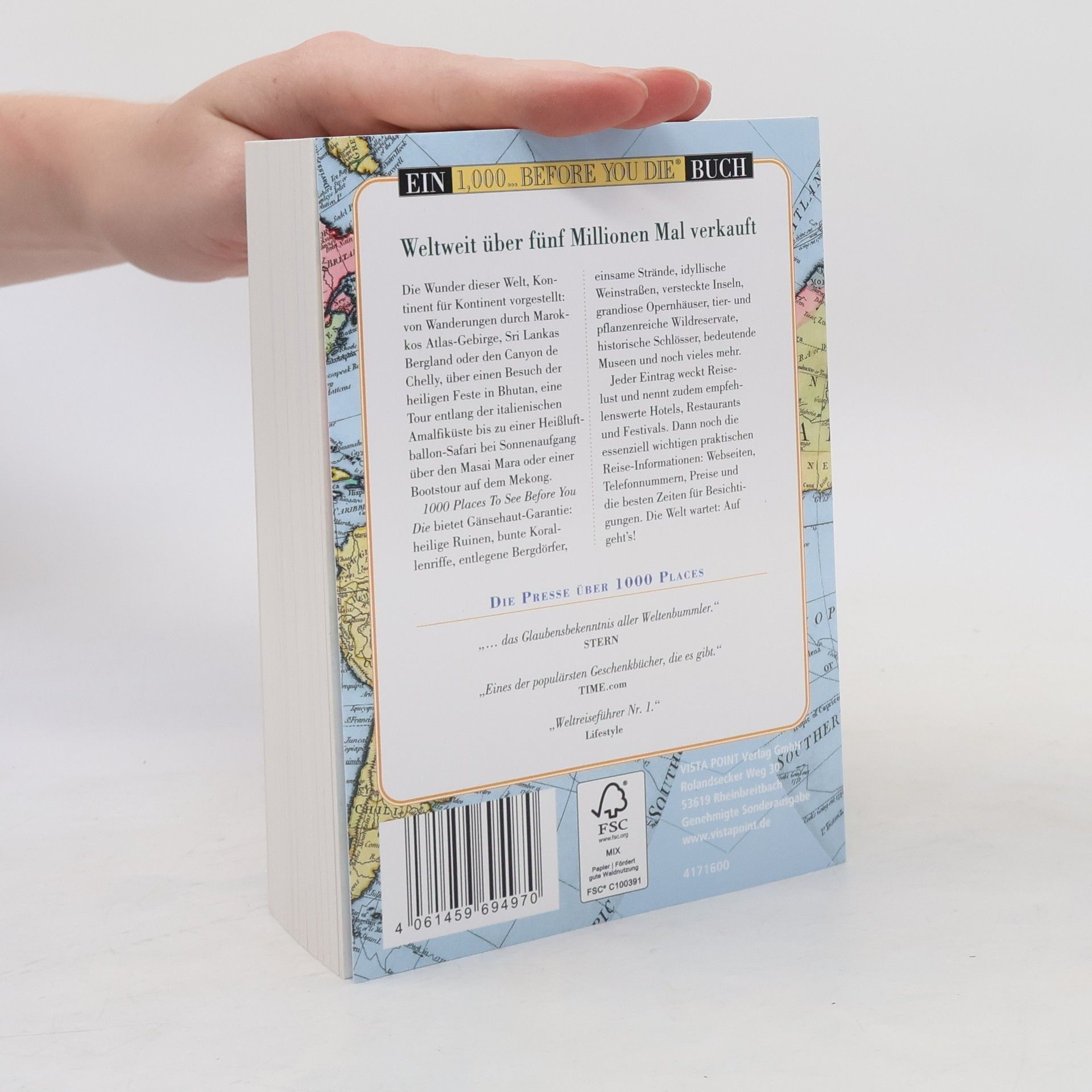 Patrizia Schultz 1000 Places To See Before You Die - Weltweit -Sonderausgabe 2024