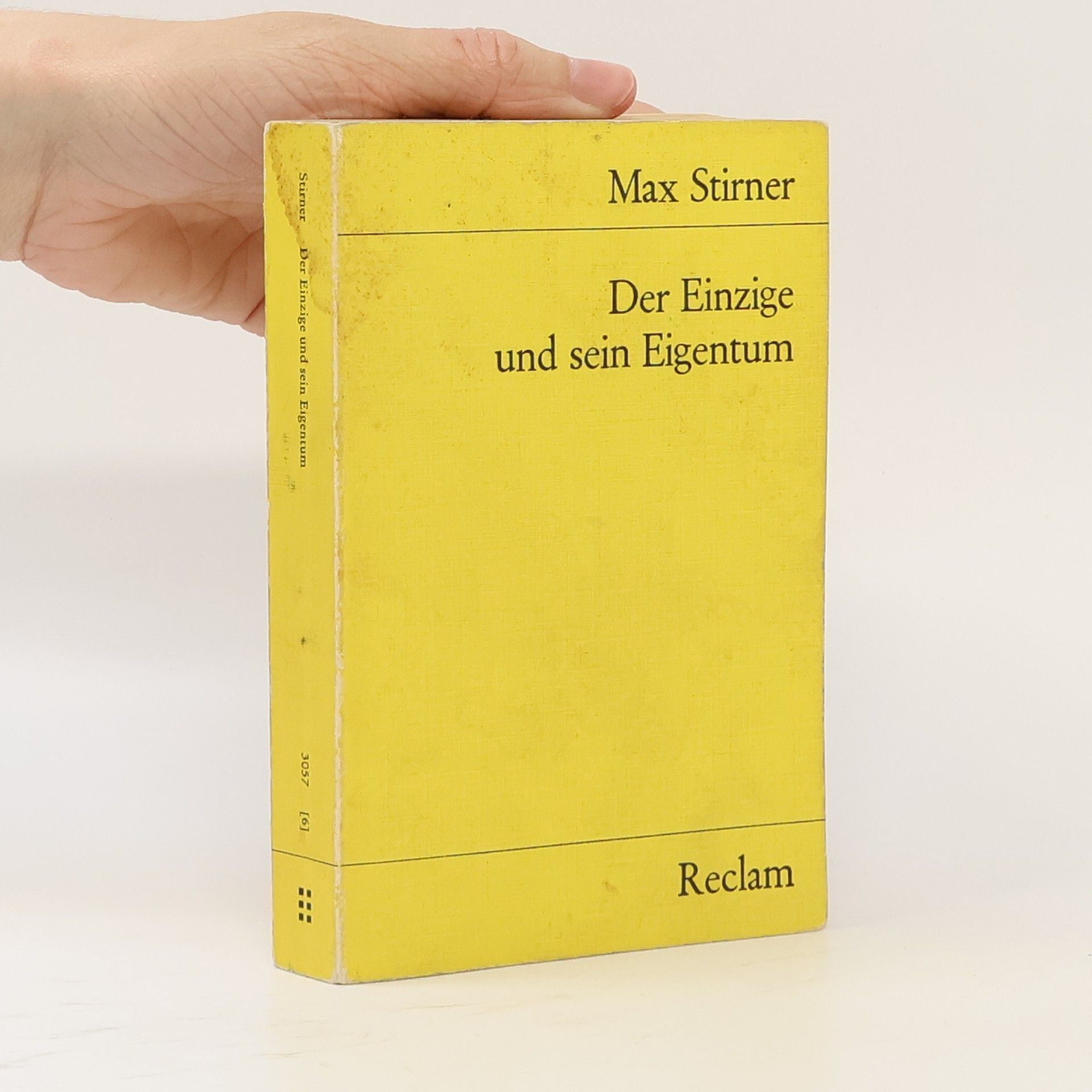 Max Stirner Der Einzige und sein Eigentum
