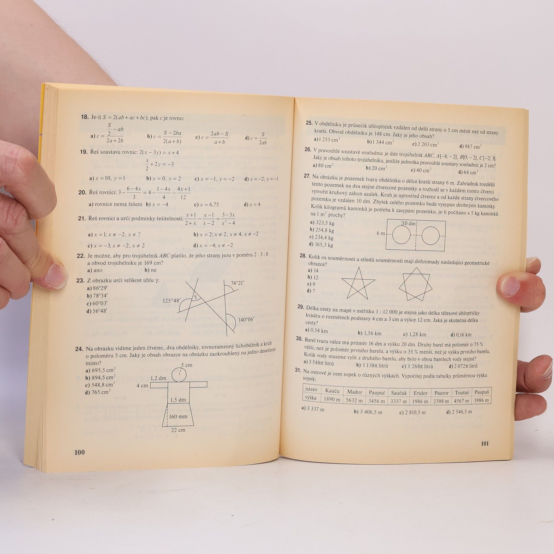 Andrea Havlínová Testy z matematiky 2005