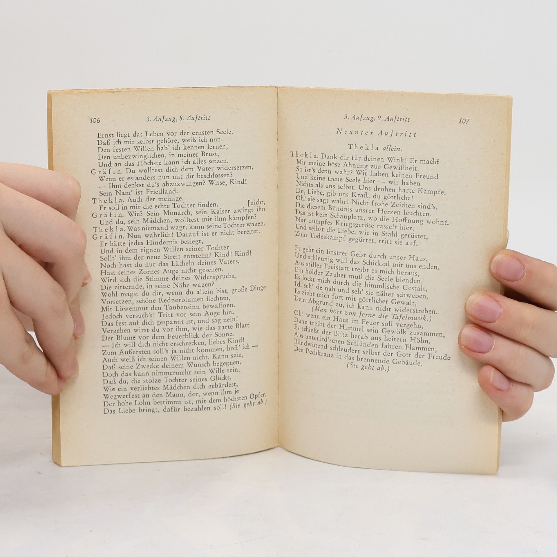 Friedrich Schiller Wallensteins I. Lager. Die Piccolomini. Wallensteins Tod