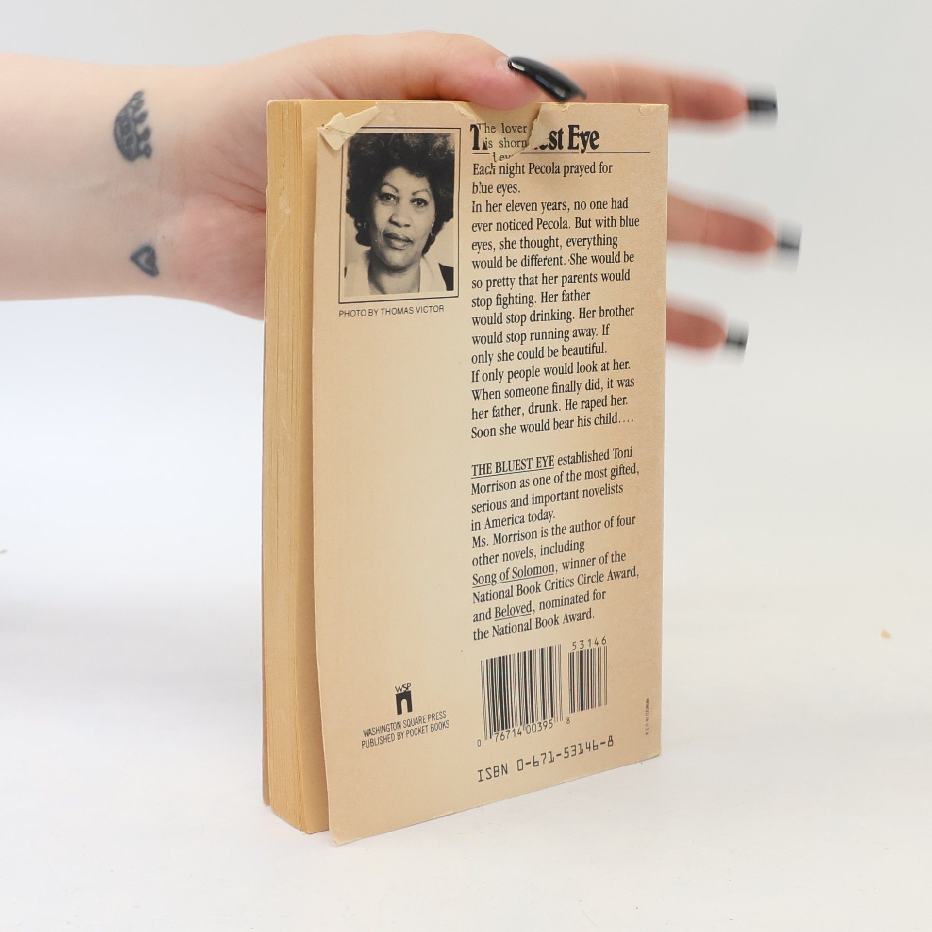 Toni Morrison The bluest eye