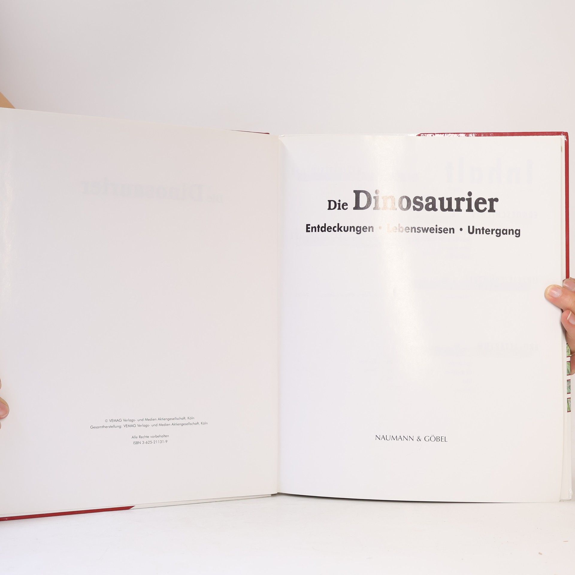 Various authors Die Dinosaurier