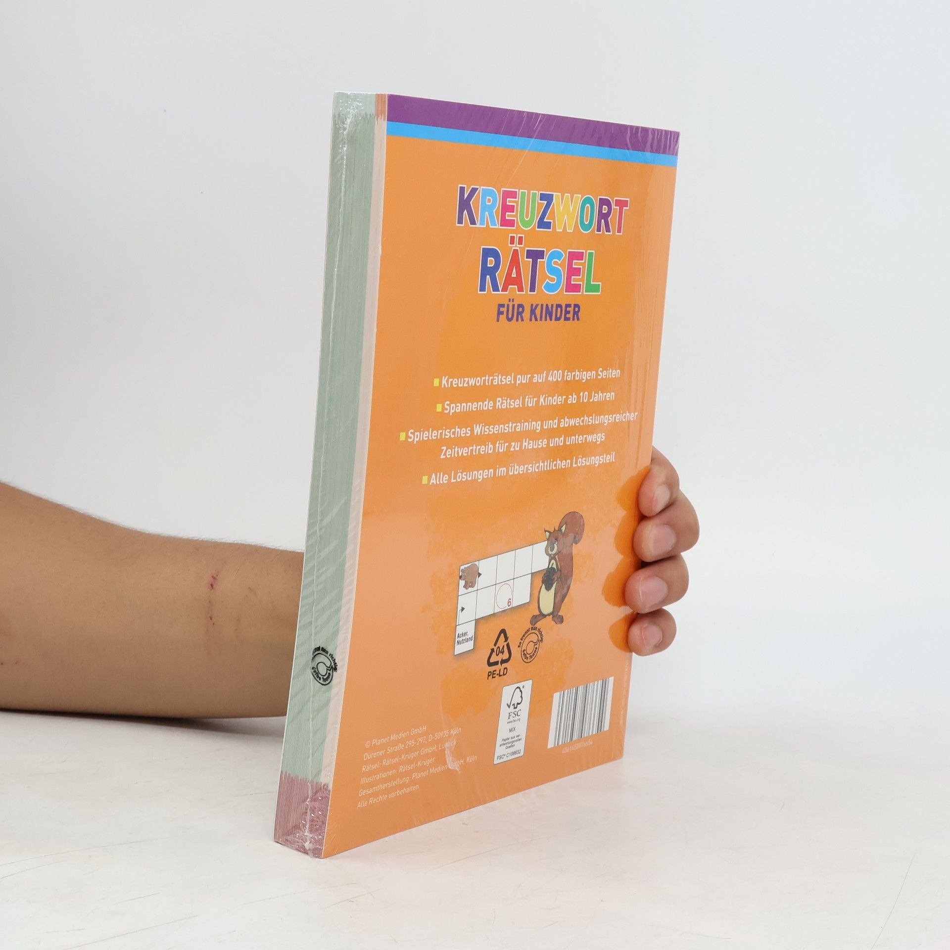 Collectif d'auteurs Kreuzwort Rätsel für Kinder