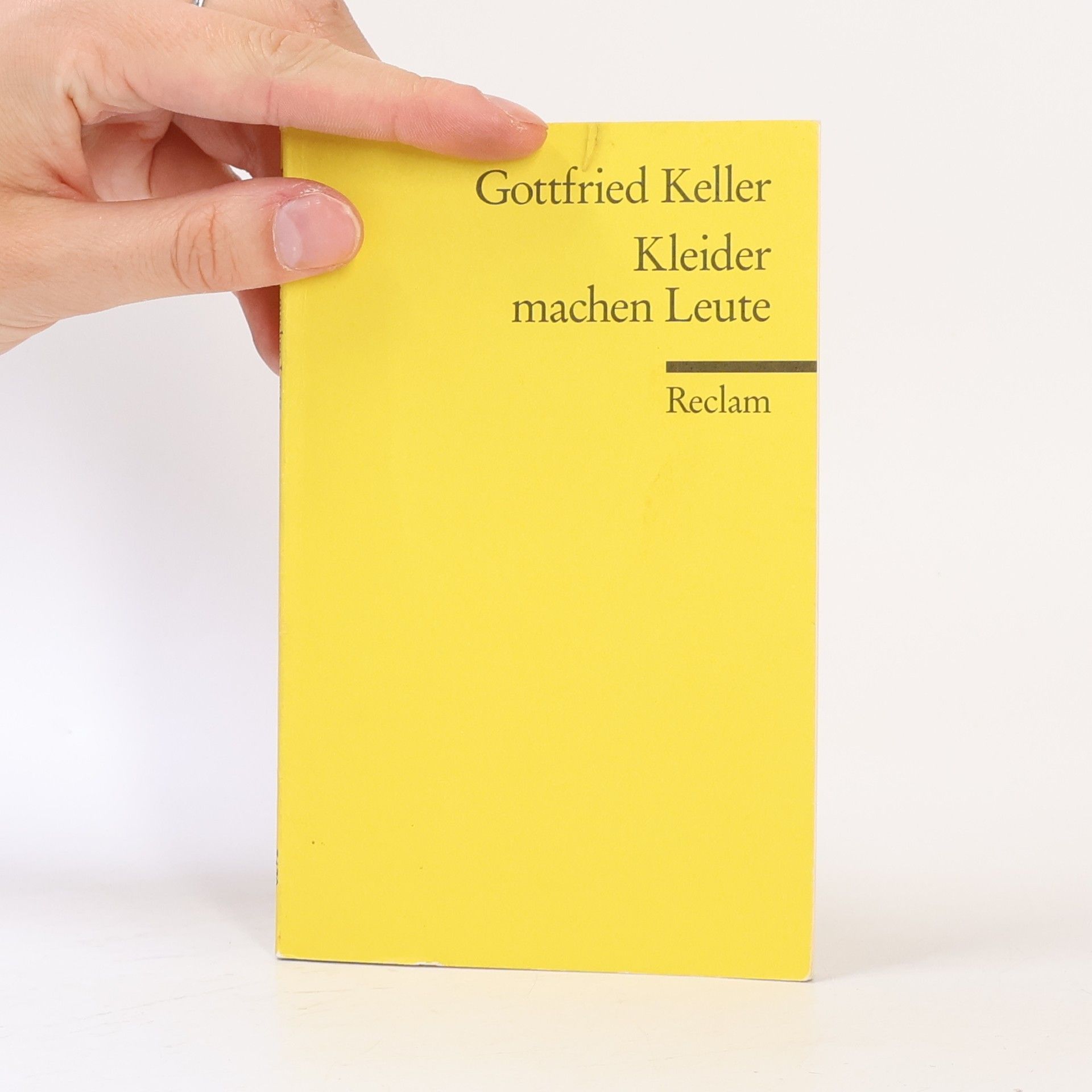 Gottfried Keller Kleider machen Leute