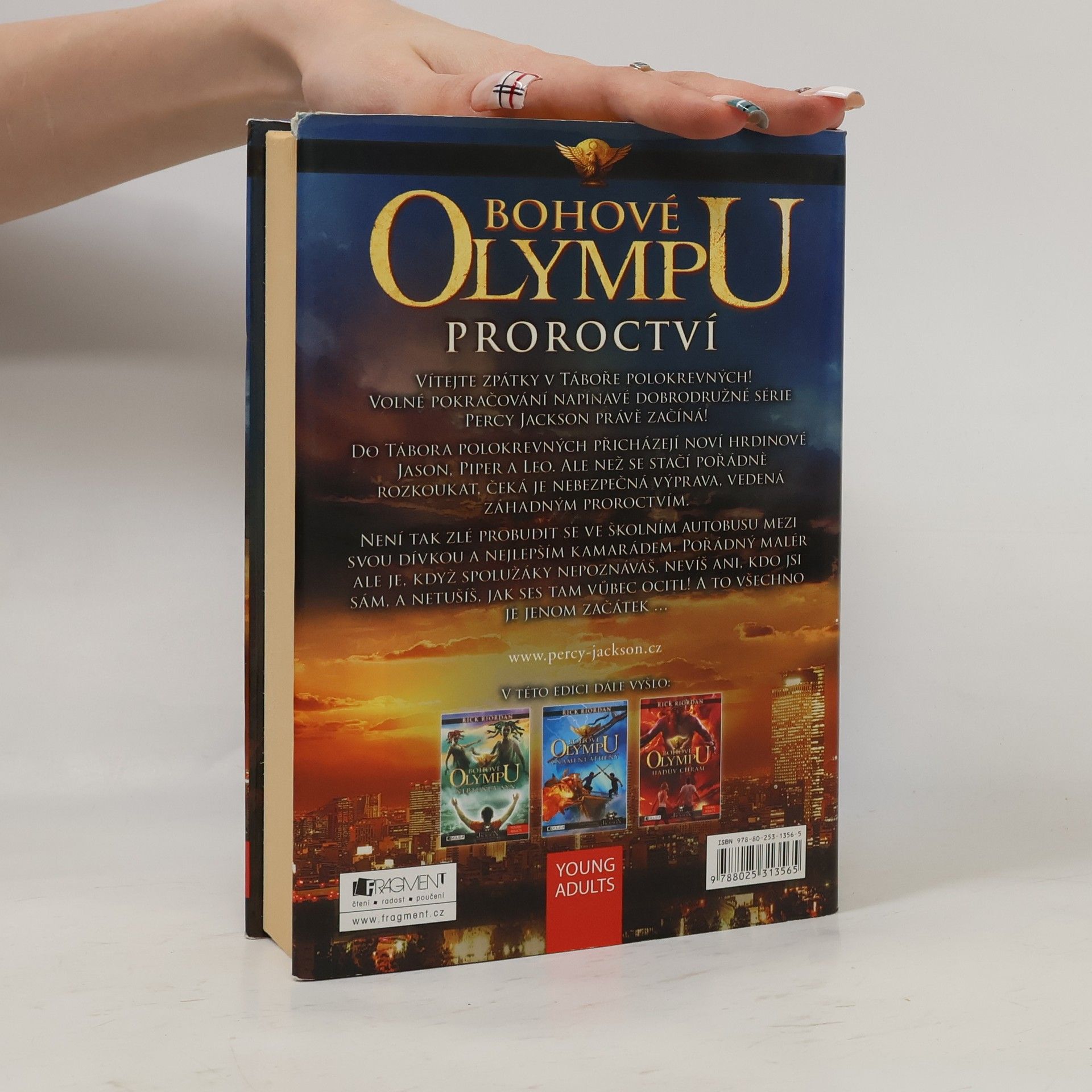 Rick Riordan Proroctví. Bohové Olympu 1. díl
