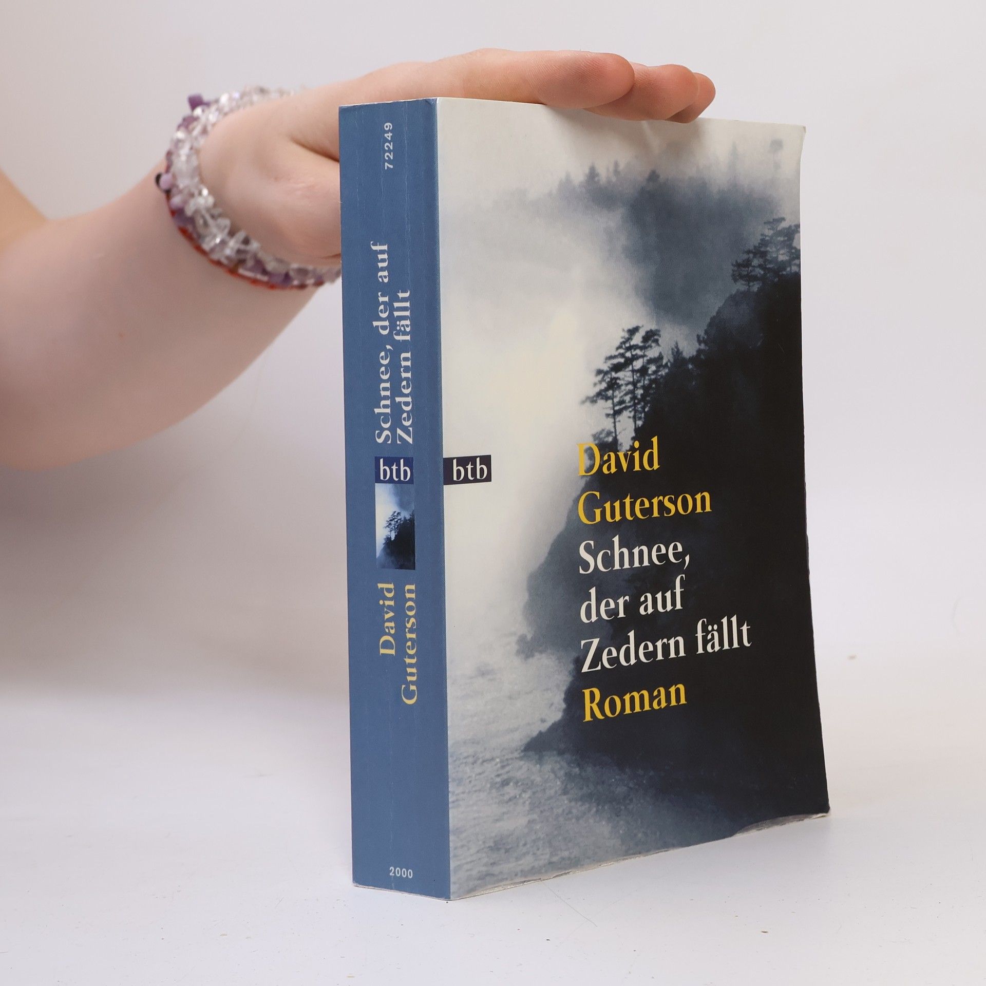 David Guterson Schnee, der auf Zedern fällt
