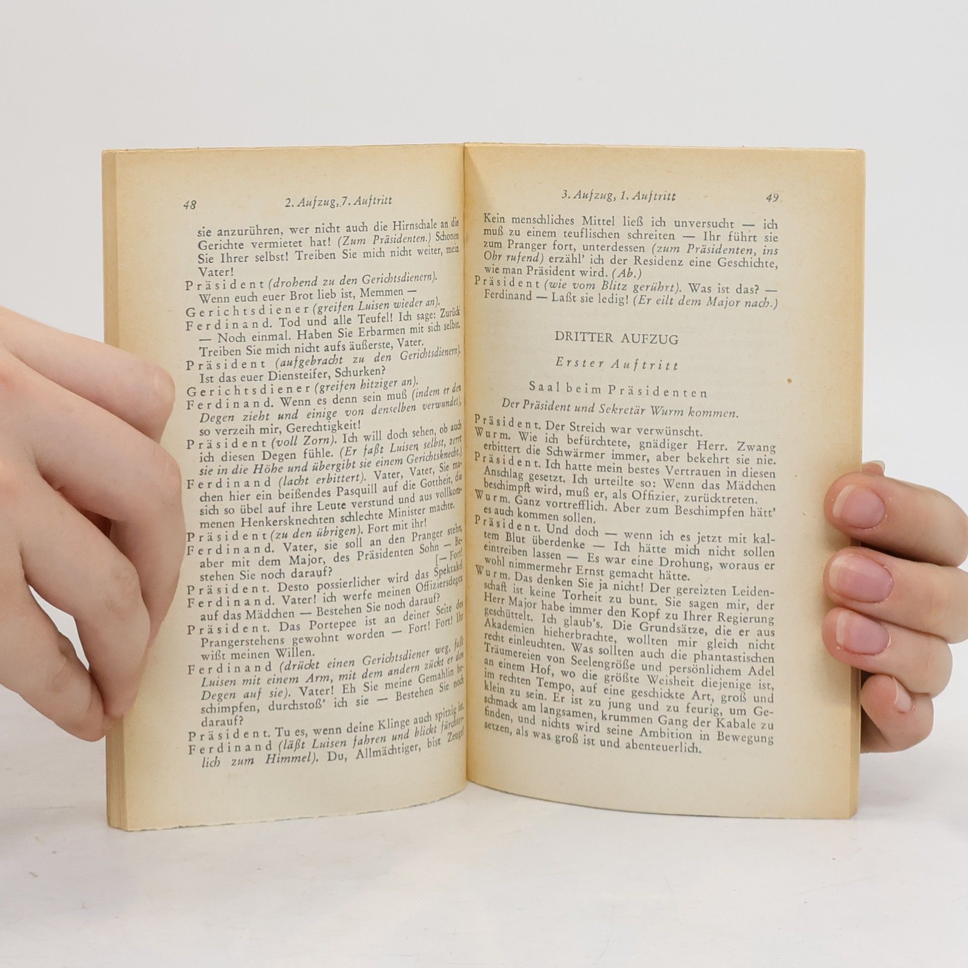 Friedrich Schiller Kabale und Liebe