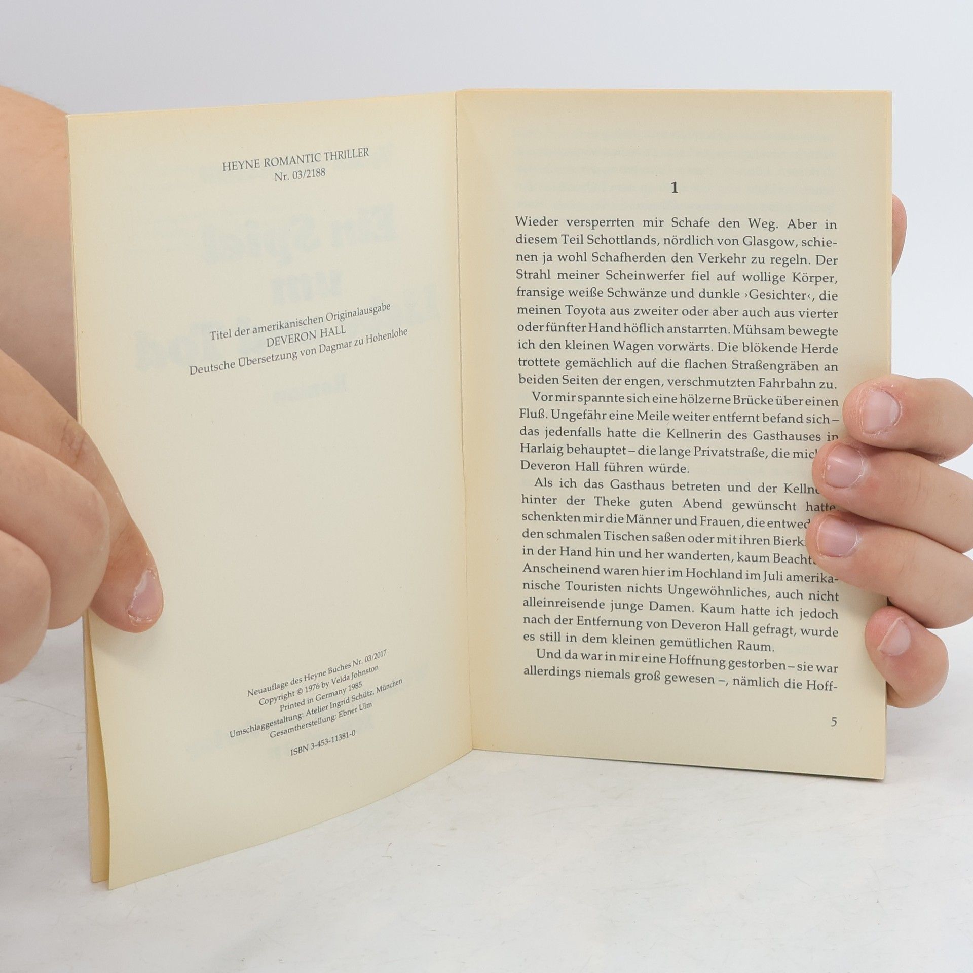 Velda Johnston Ein Spiel um Liebe und Tod