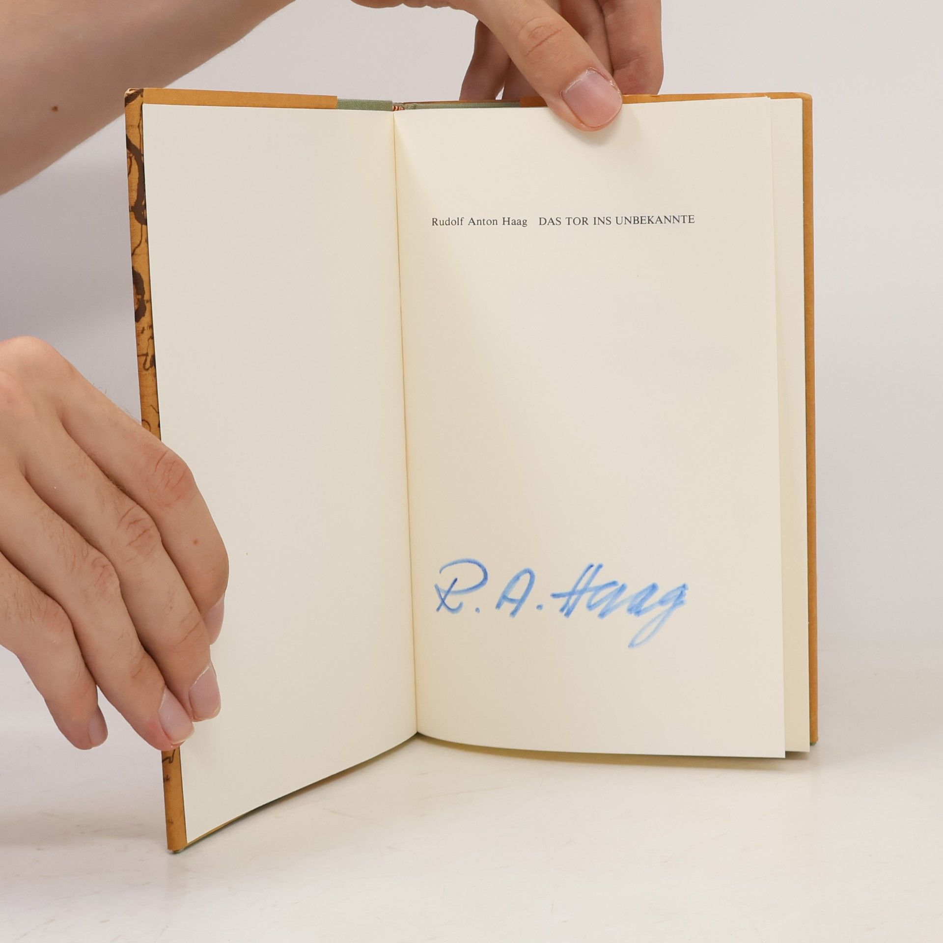 Rudolf A. Haag Das Tor ins Unbekannte