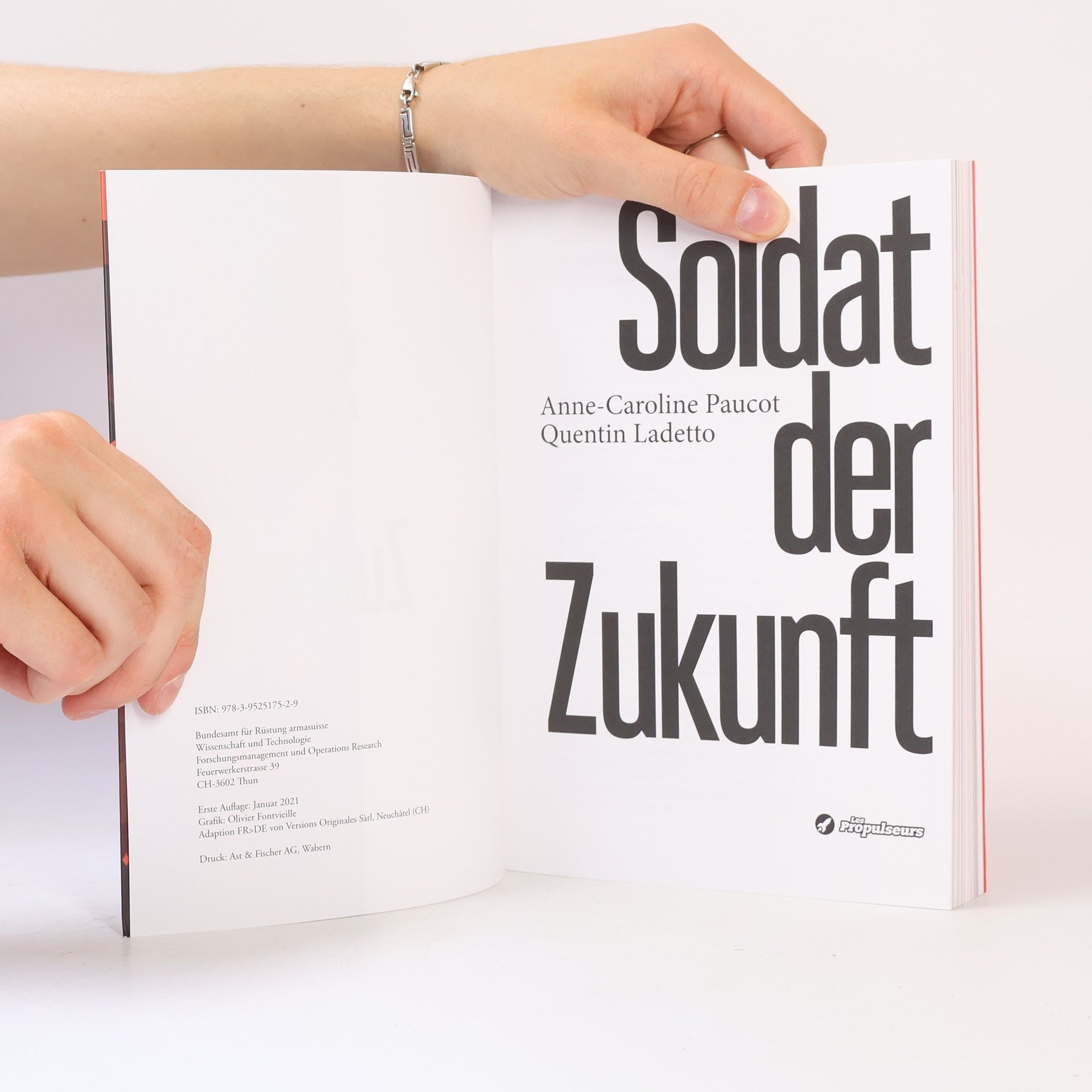 Anne-Caroline Paucot Soldat der Zukunft