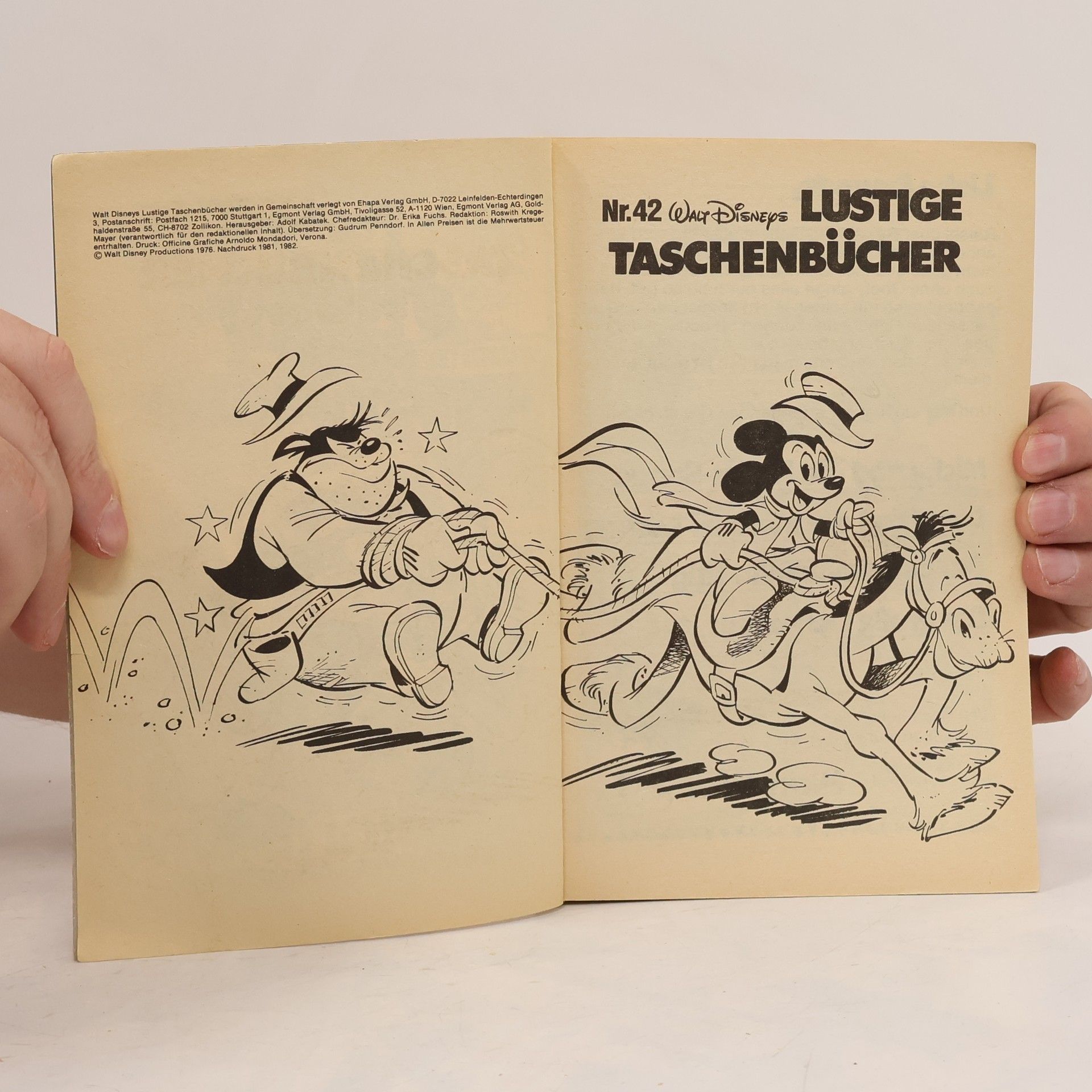 Walt Disney Lustiges Taschenbuch 42. Micky denkt am schnellsten!