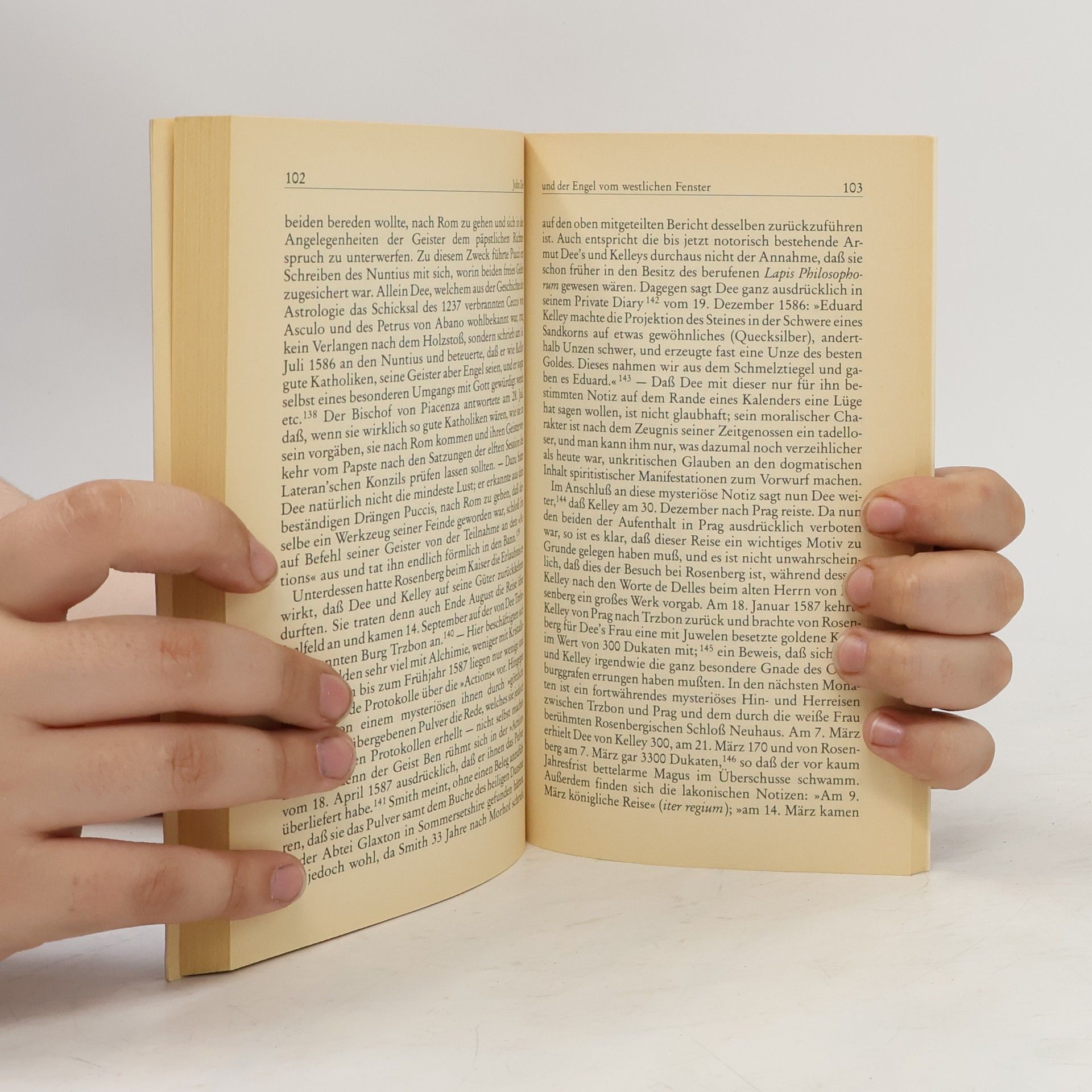 Karl Kiesewetter John Dee und der Engel vom westlichen Fenster