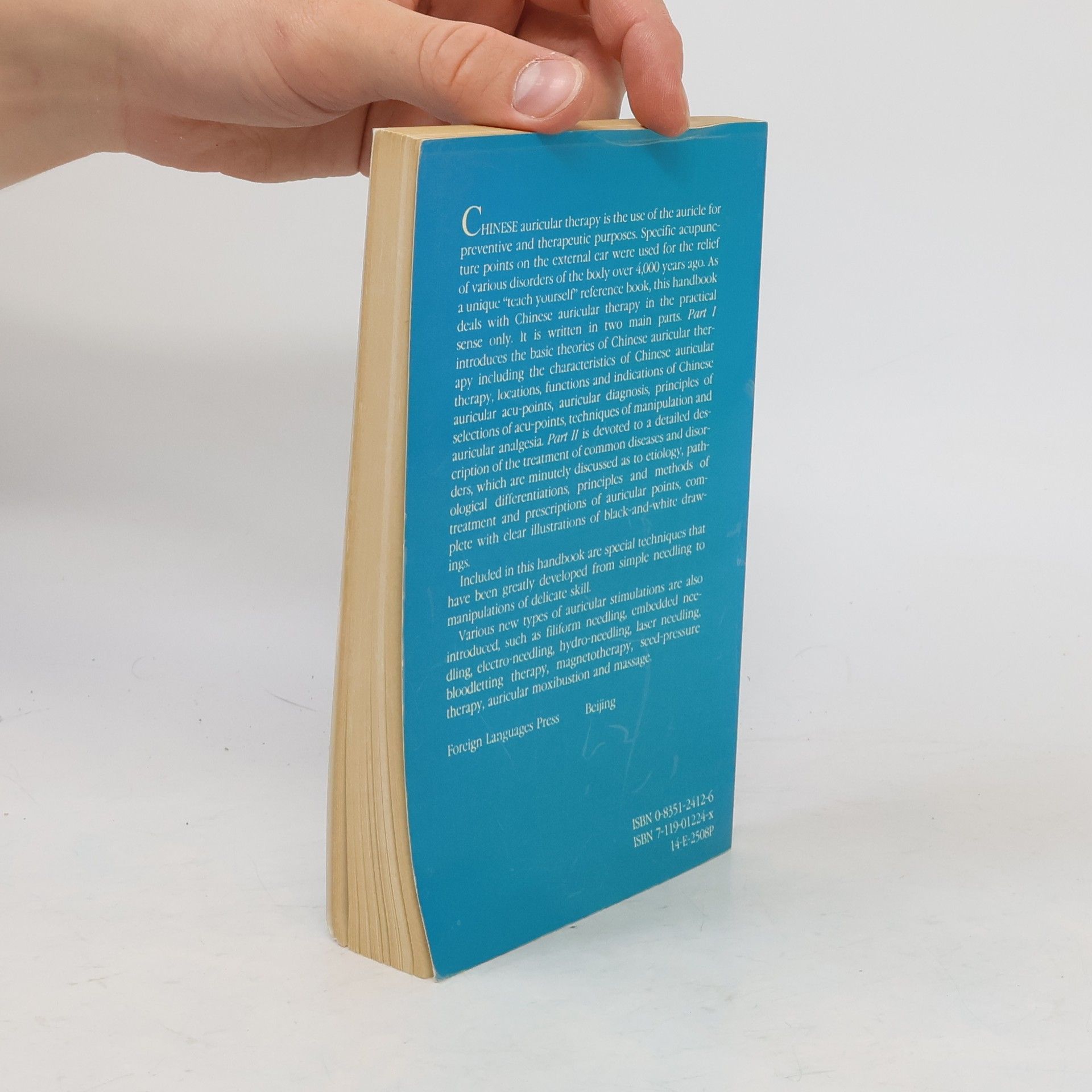 Auteurscollectief Handbook to Chinese Auricular Therapy