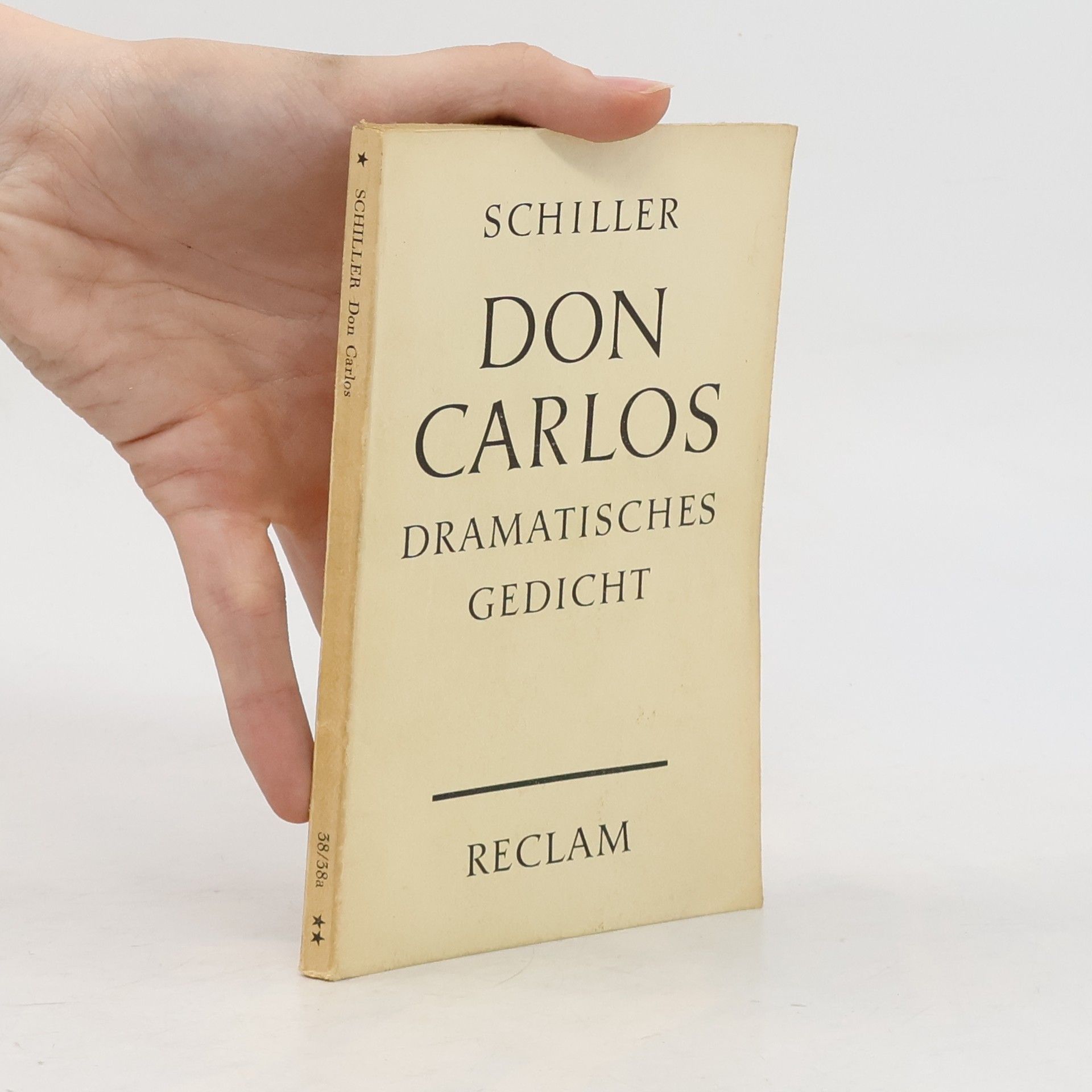 Friedrich Schiller Don Carlos