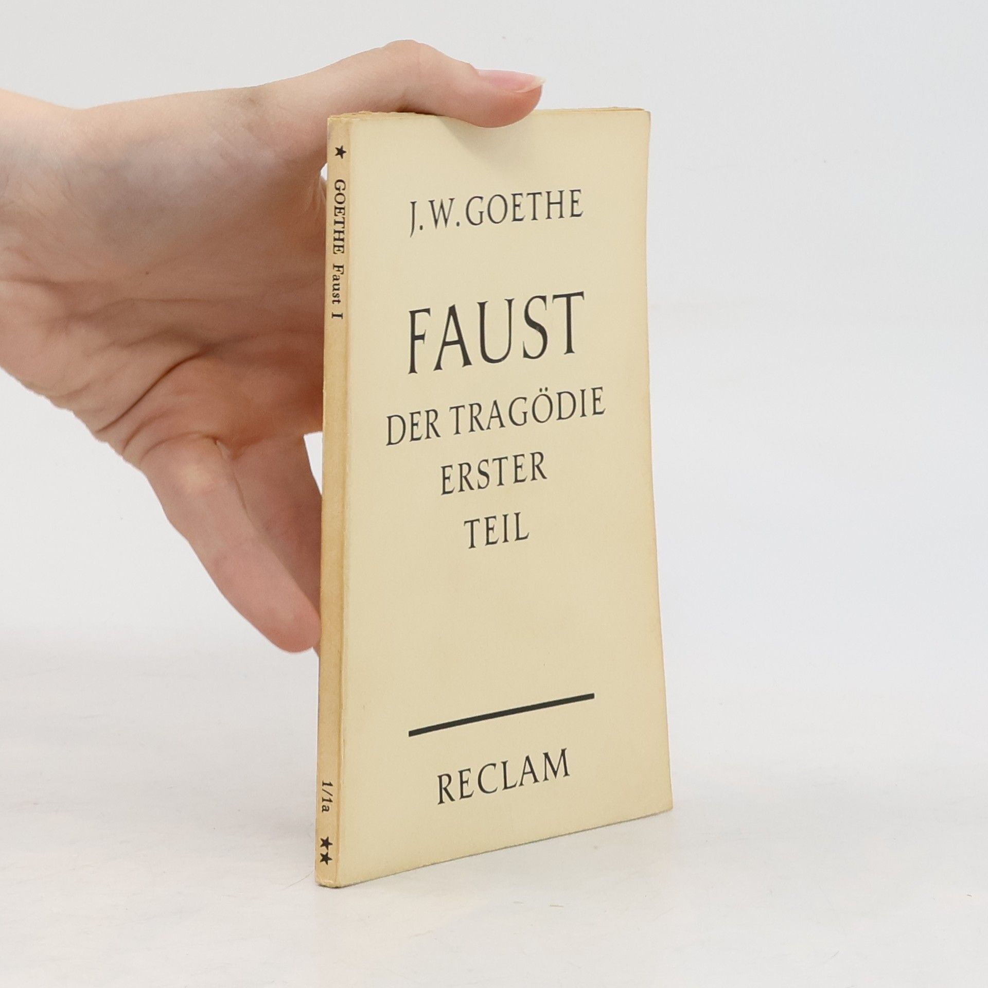 Johann Wolfgang von Goethe Faust
