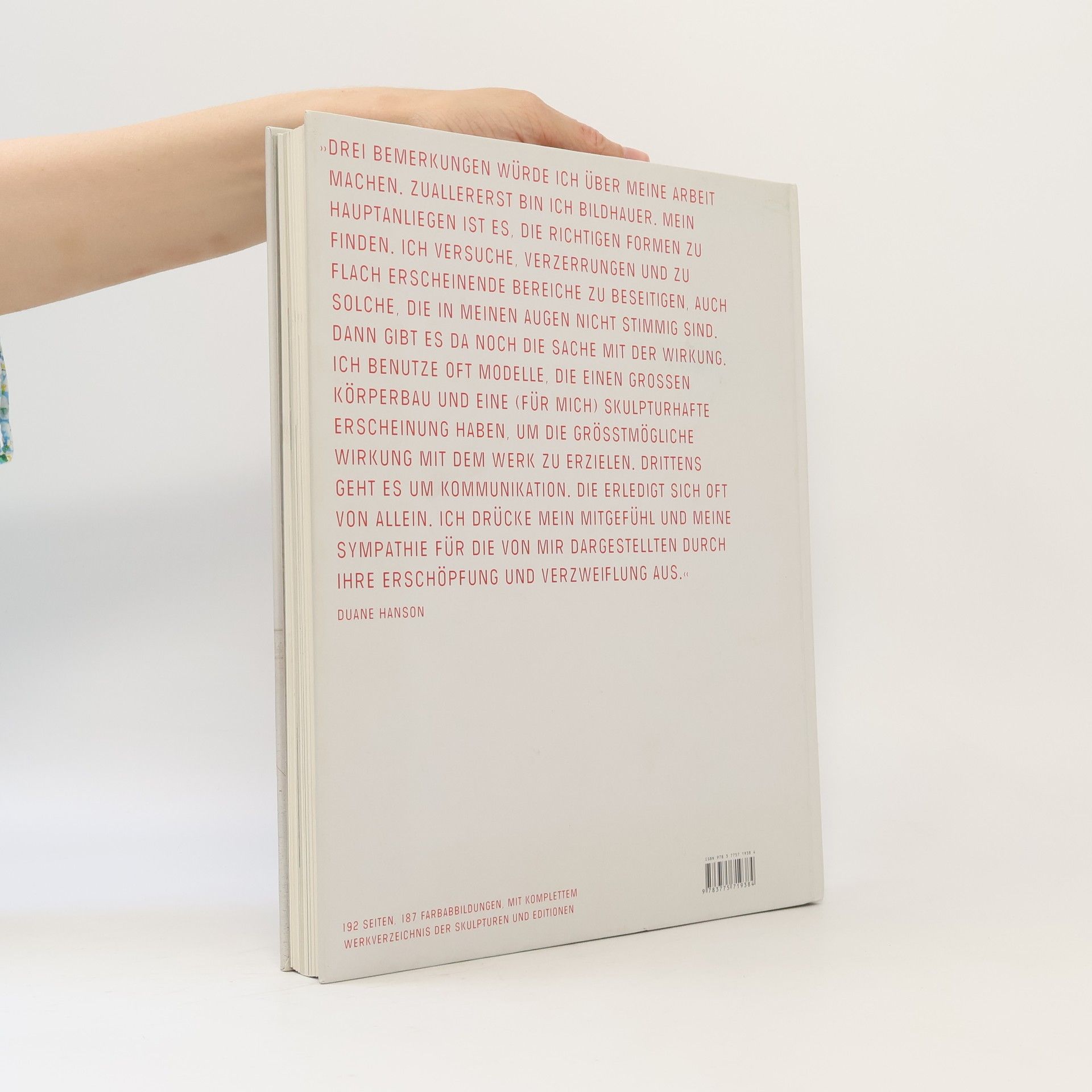 Duane Hanson Duane Hanson, Sculptures of the American Dream: Deutsche Ausgabe