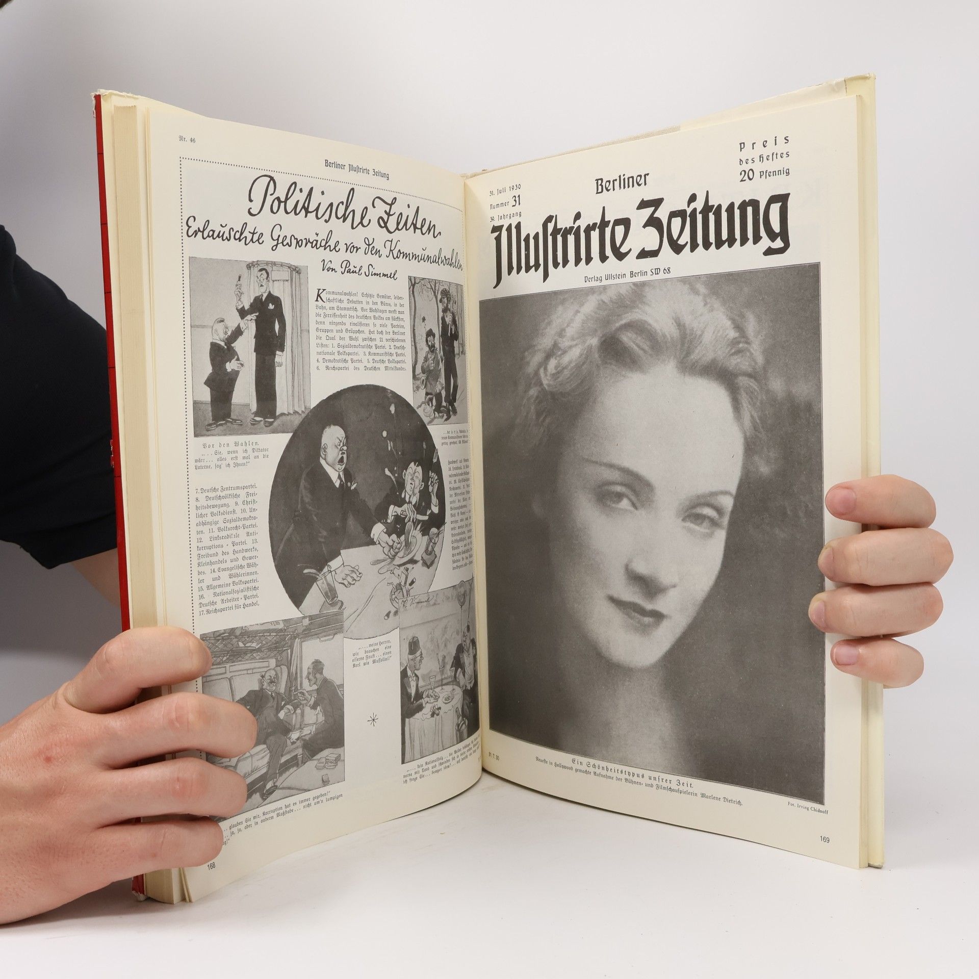 Alexander von Baeyer Facsimile Querschnitt durch die Berliner Illustrirte