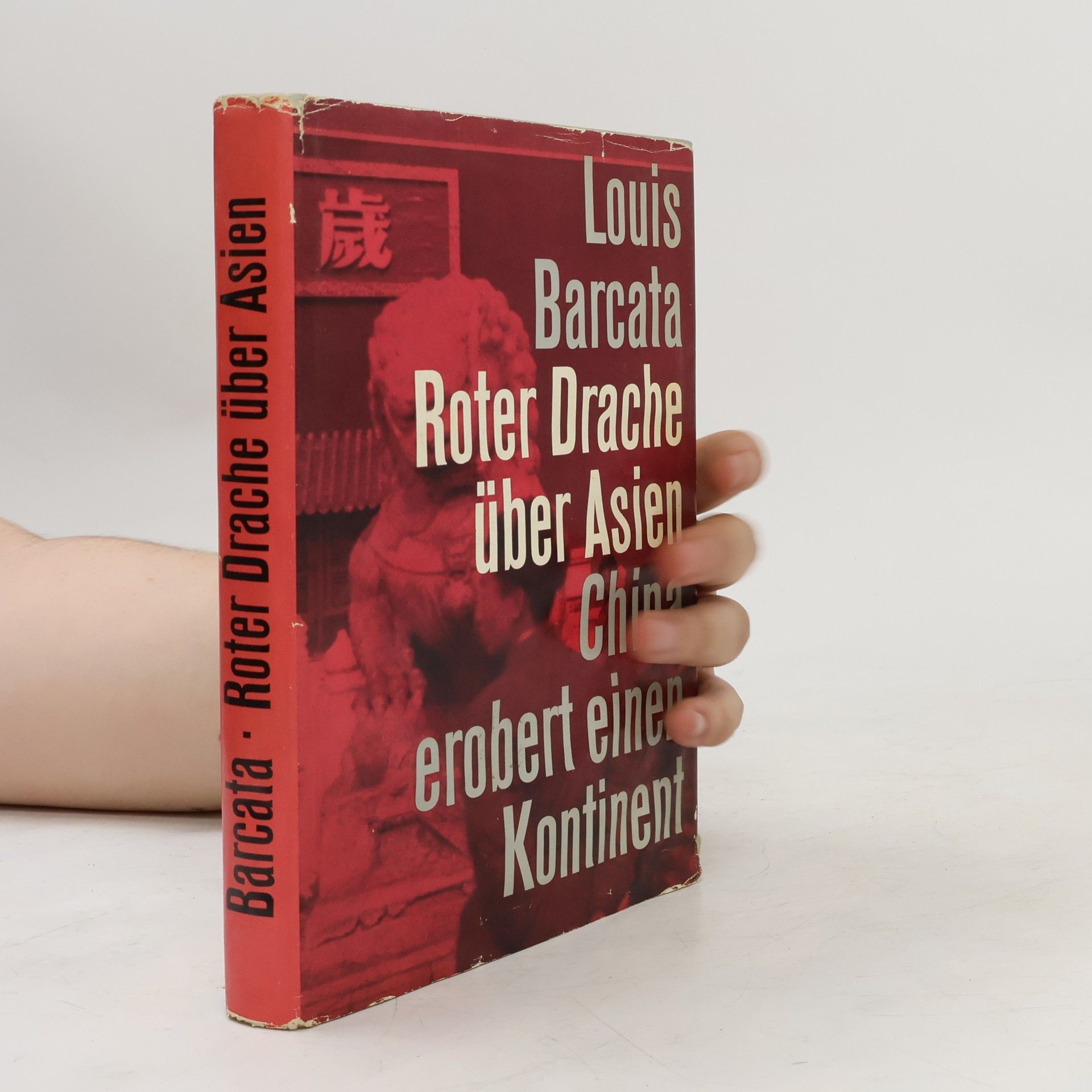 Louis Barcata Roter Drache über Asien
