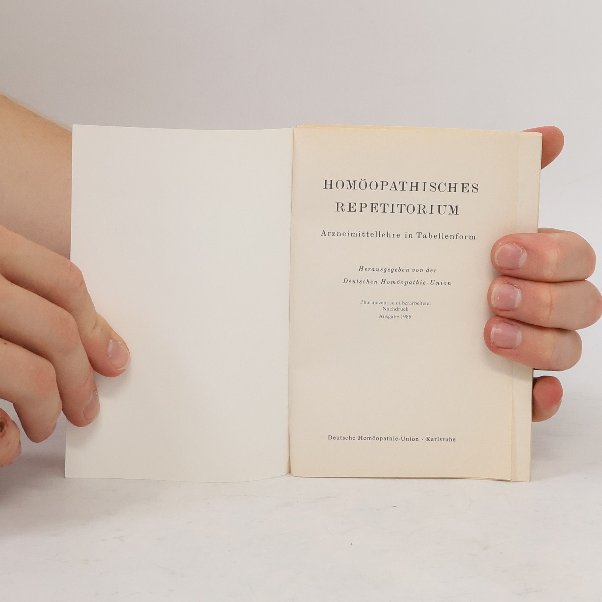 Auteurscollectief Homöopathisches Repetitorium
