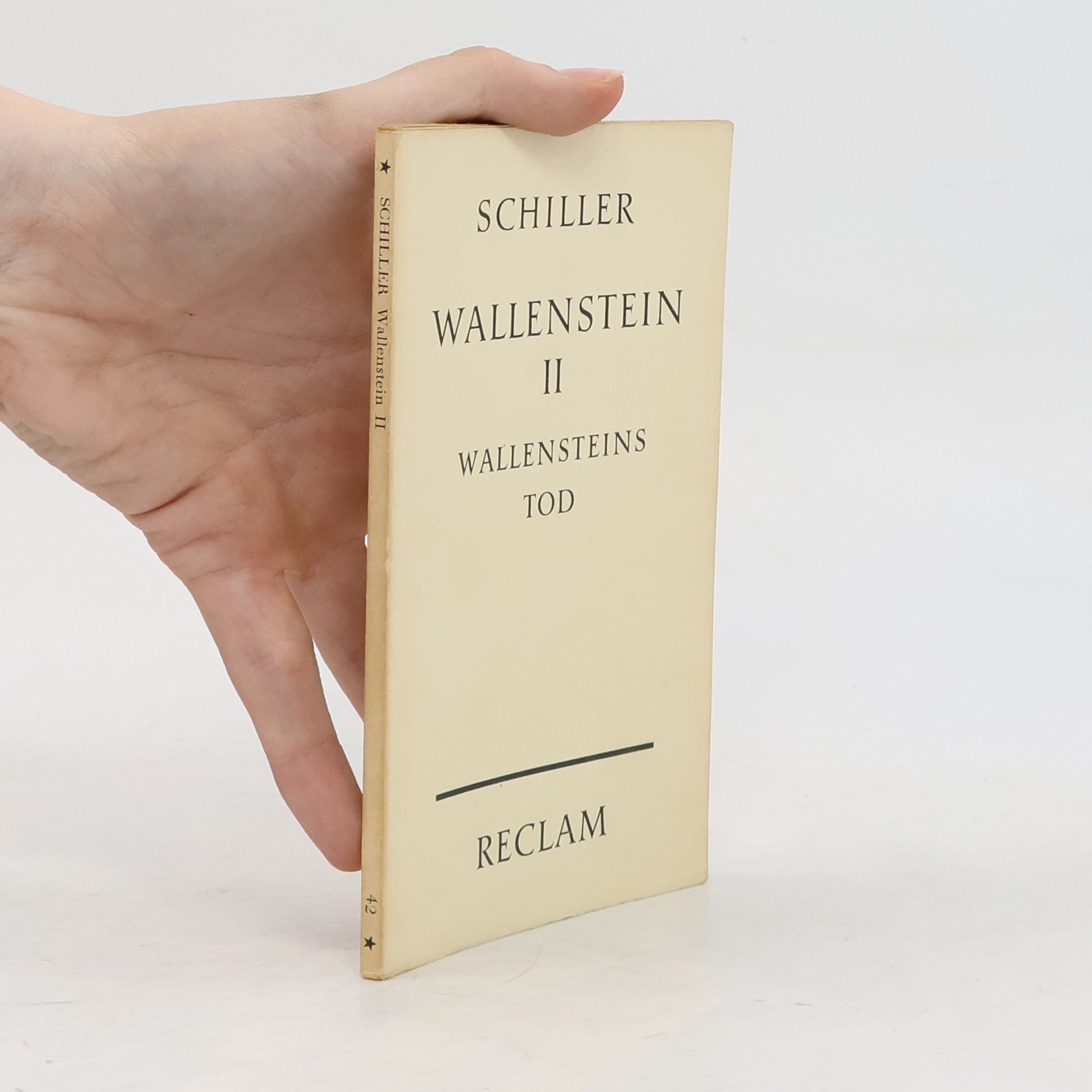 Friedrich Schiller Wallenstein II. Wallensteins Tod