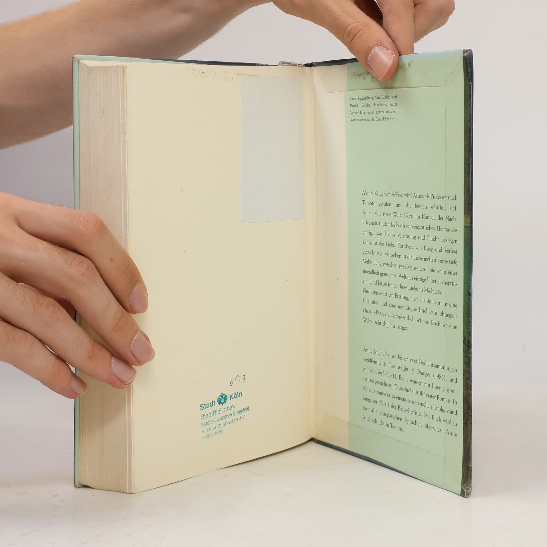 Anne Michaels Flucht Stücke