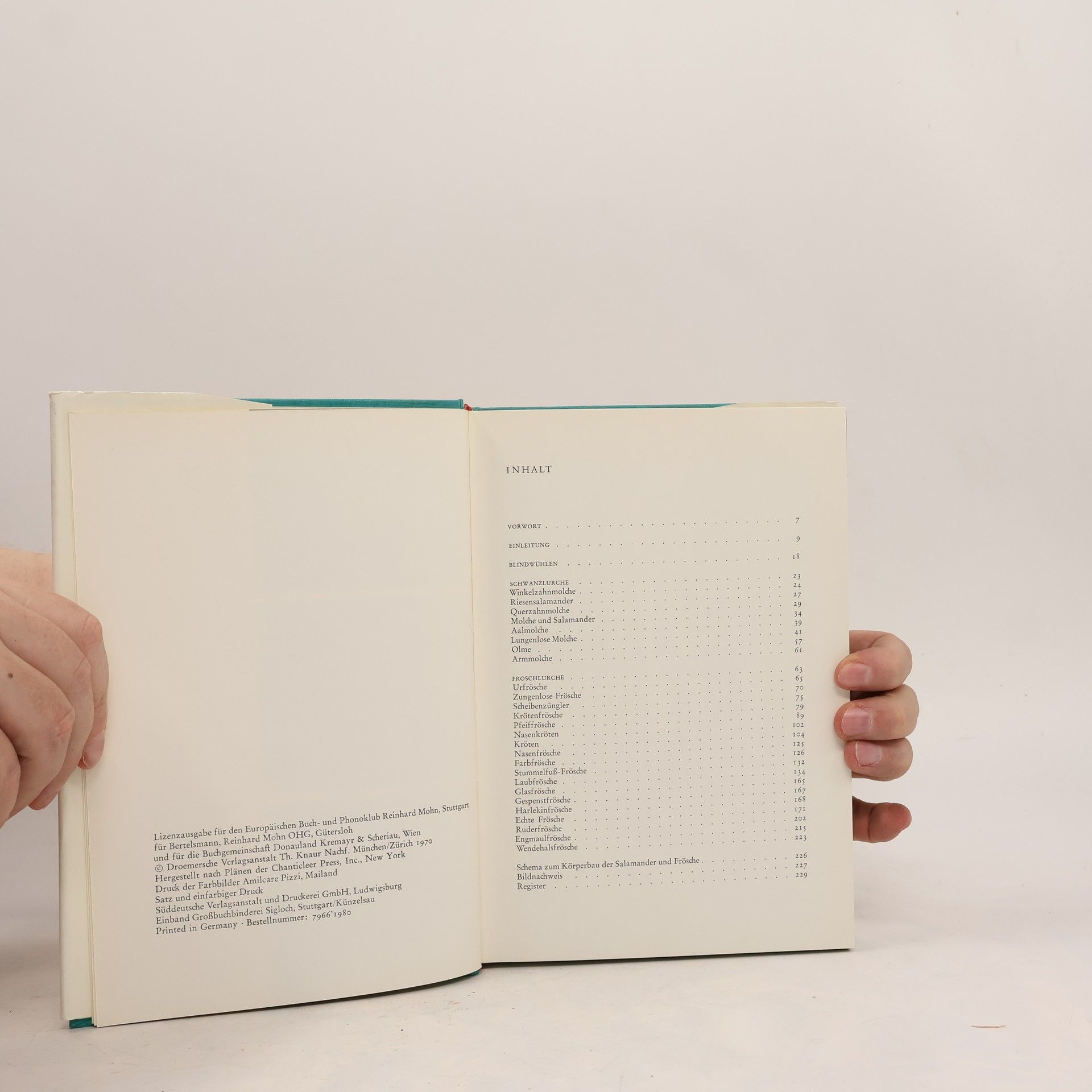 Various authors Knaurs Tierreich in Farben.Amphibien
