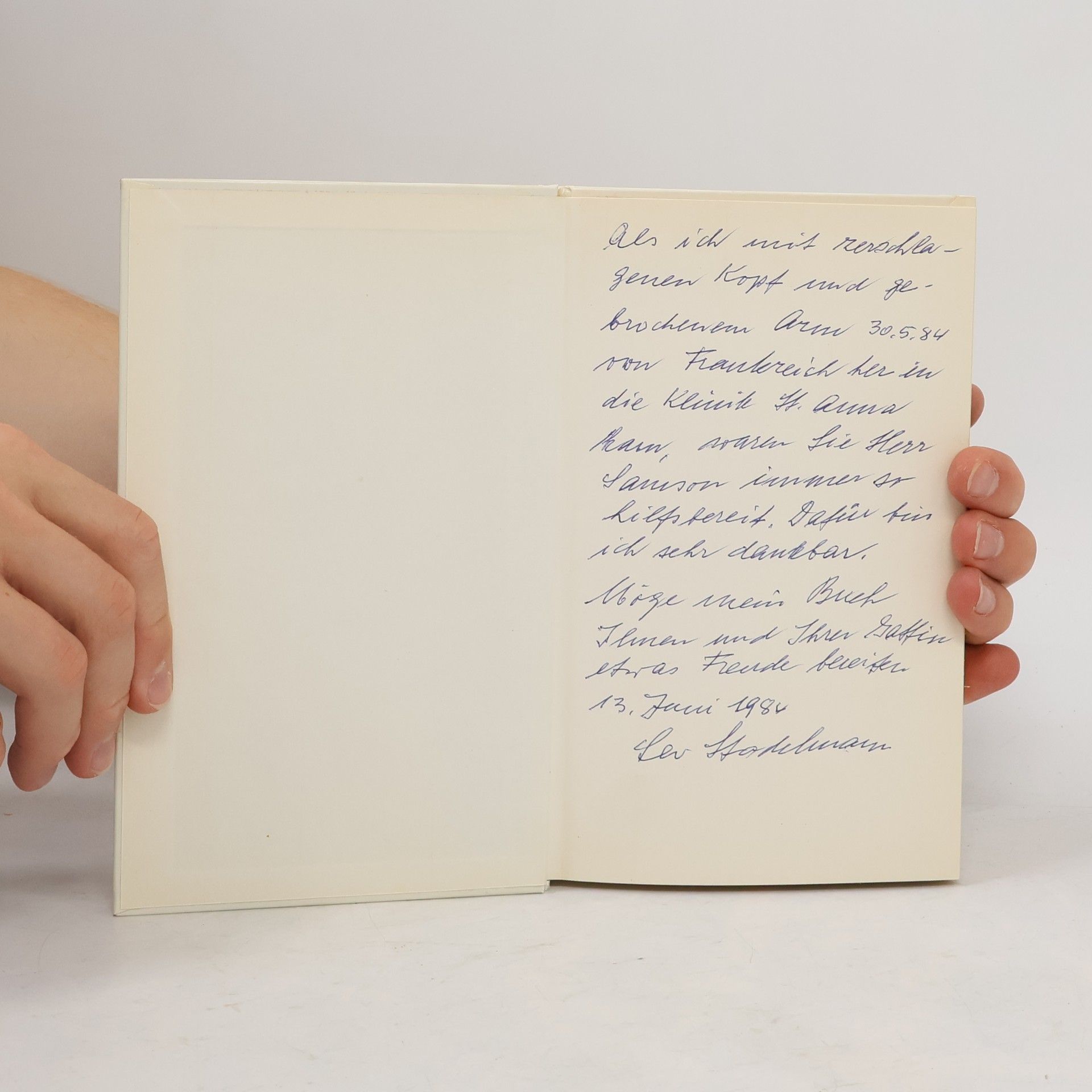 Leo Stadelmann Briefe an meine verstorbene Frau