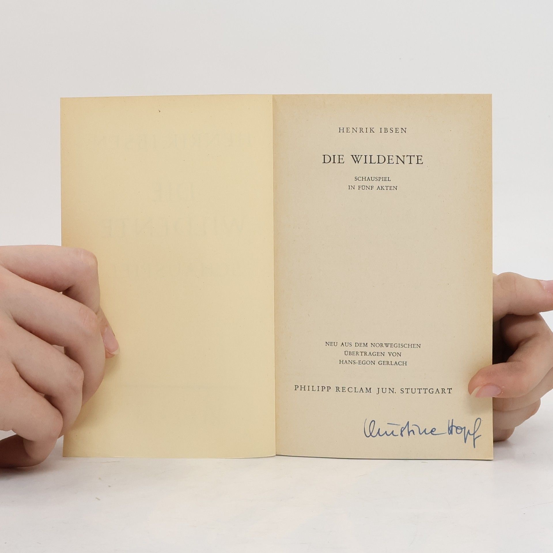 Henrik Ibsen Die Wildente