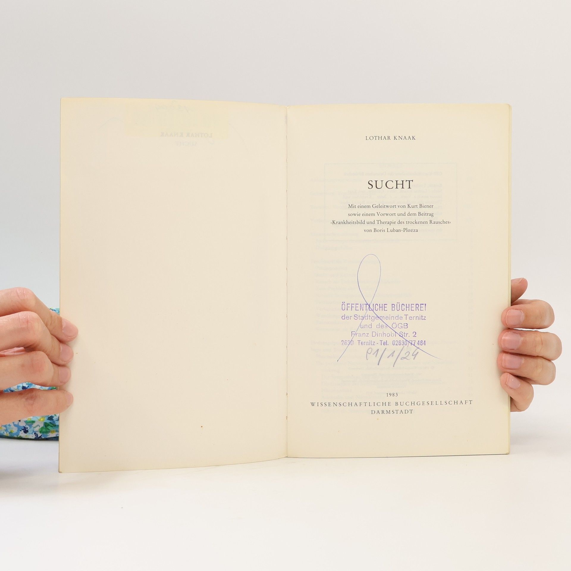 Lothar Knaak Sucht