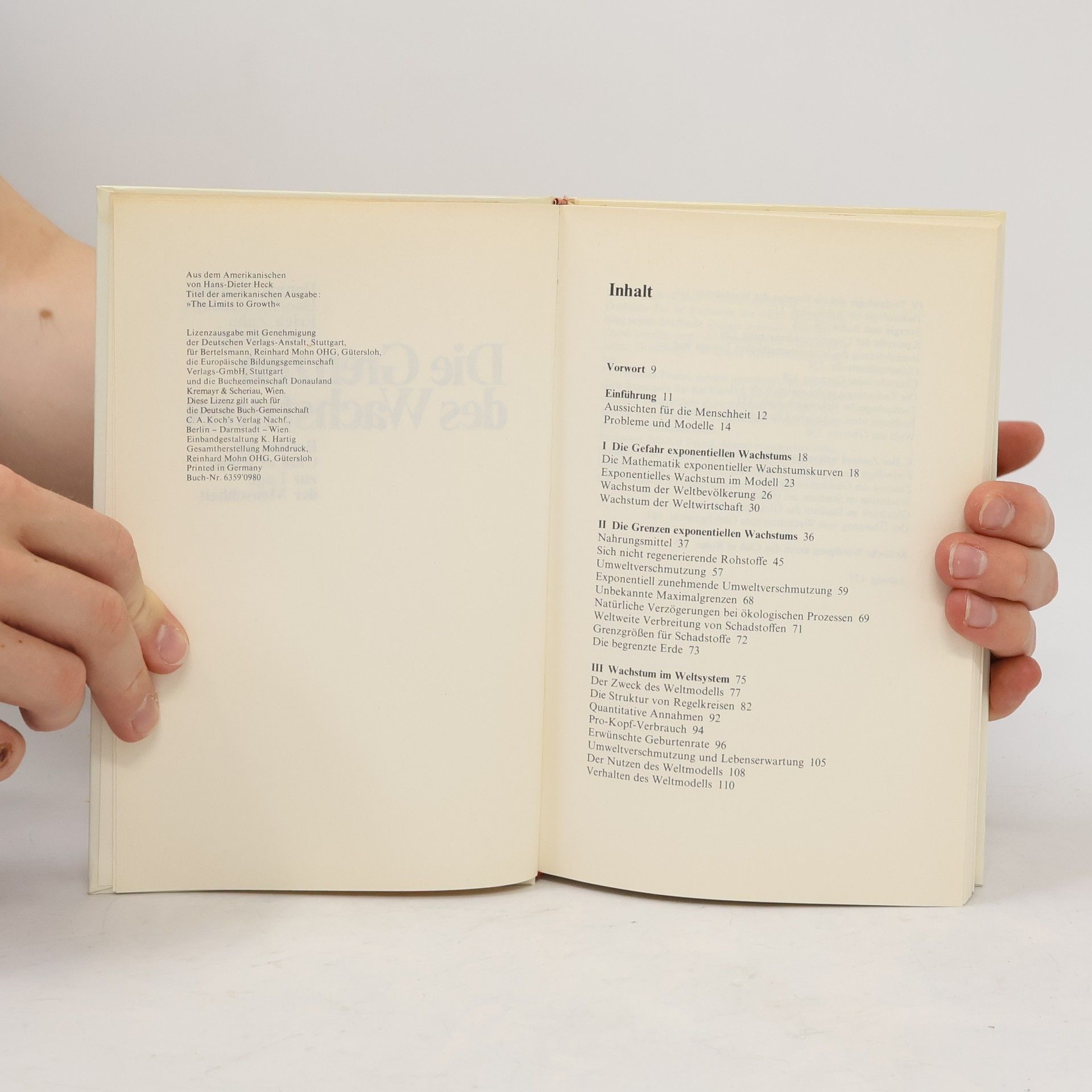 Dennis L. Meadows Die Grenzen des Wachstums