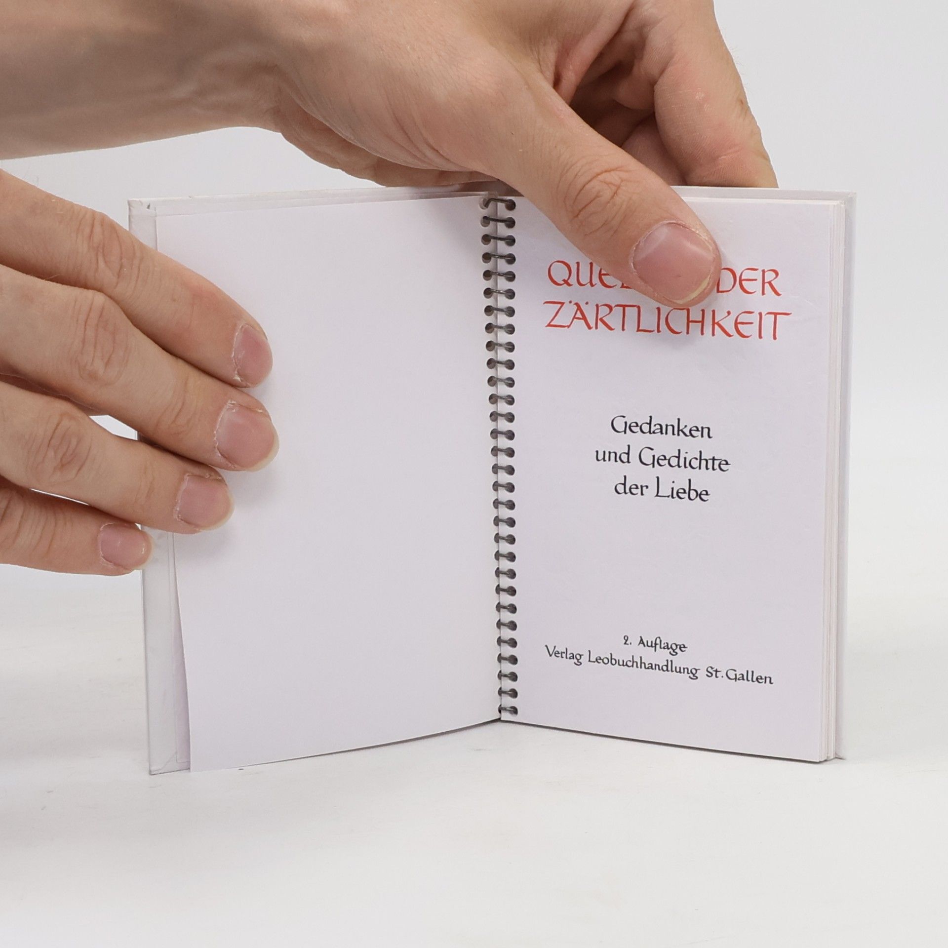 AA.VV. Quellen der Zärtlichkeit