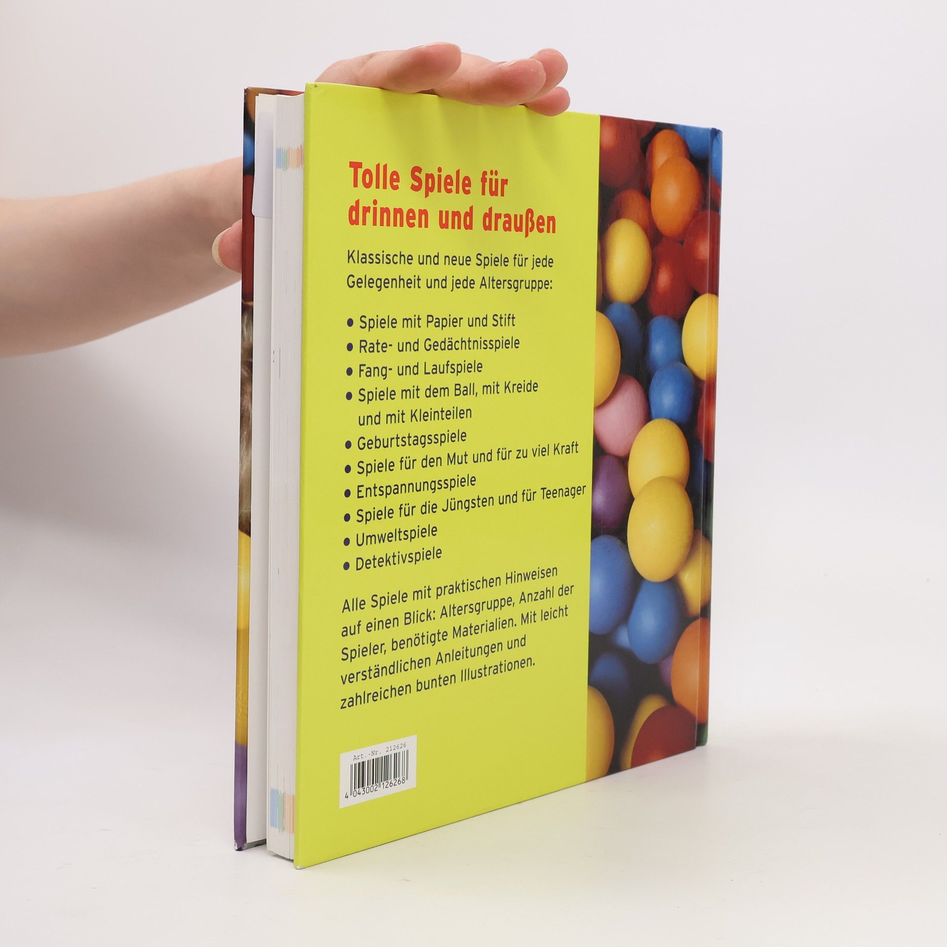 Michael Holtmann Das große Buch der Kinderspiele