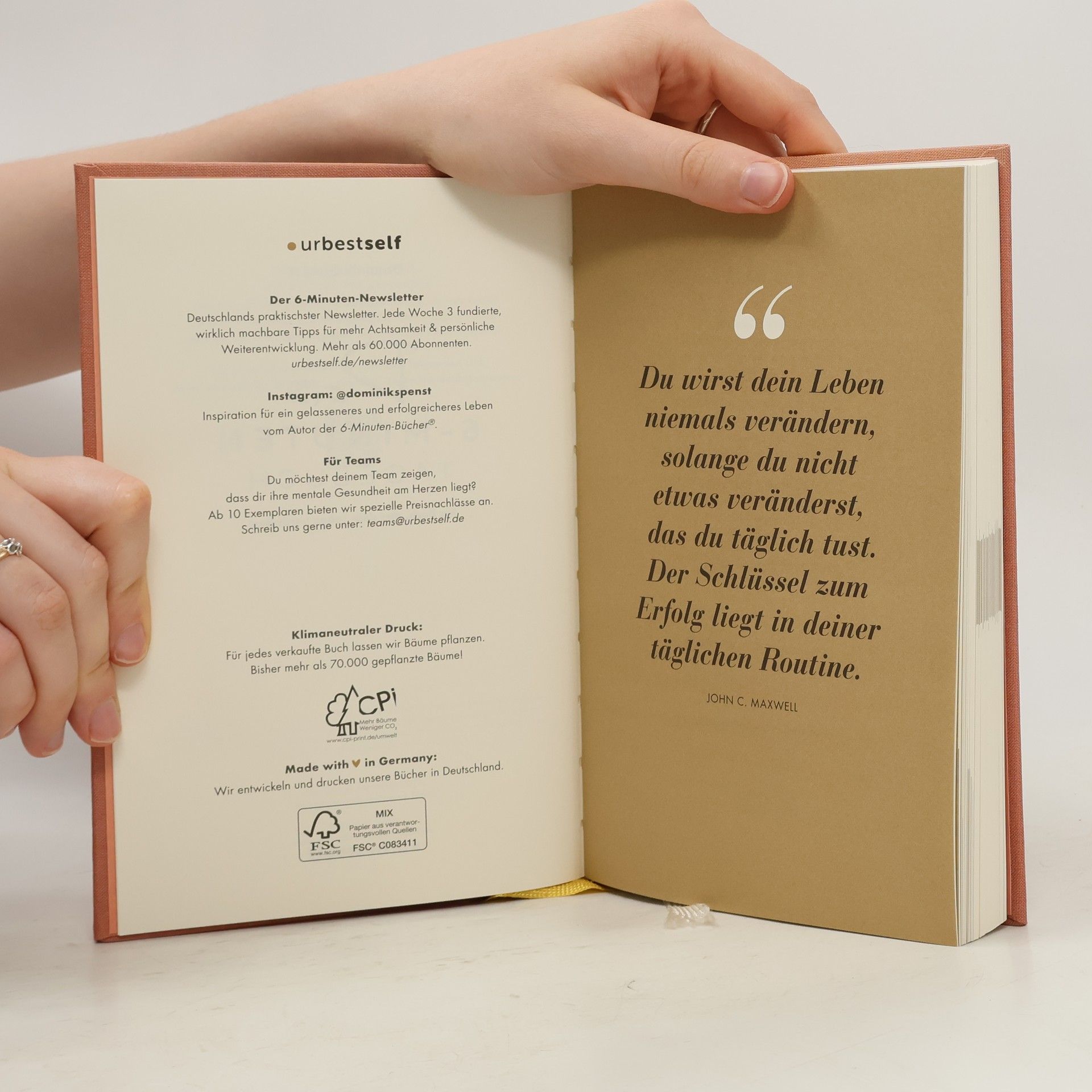 Kolektiv autorů Das 6-Minuten Tagebuch