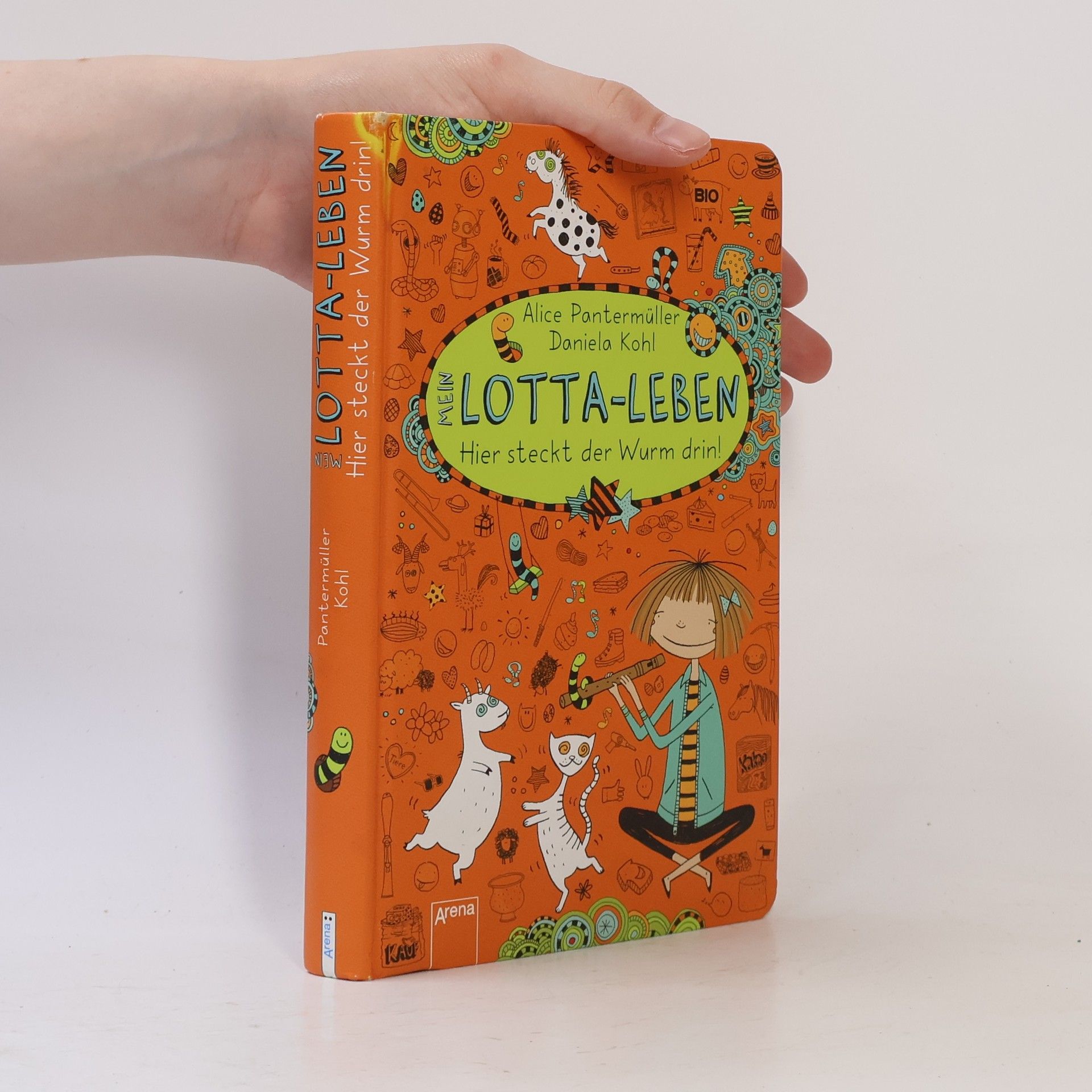 Alice Pantermüller Mein Lotta-Leben. Heir steckt der Wurm drin!