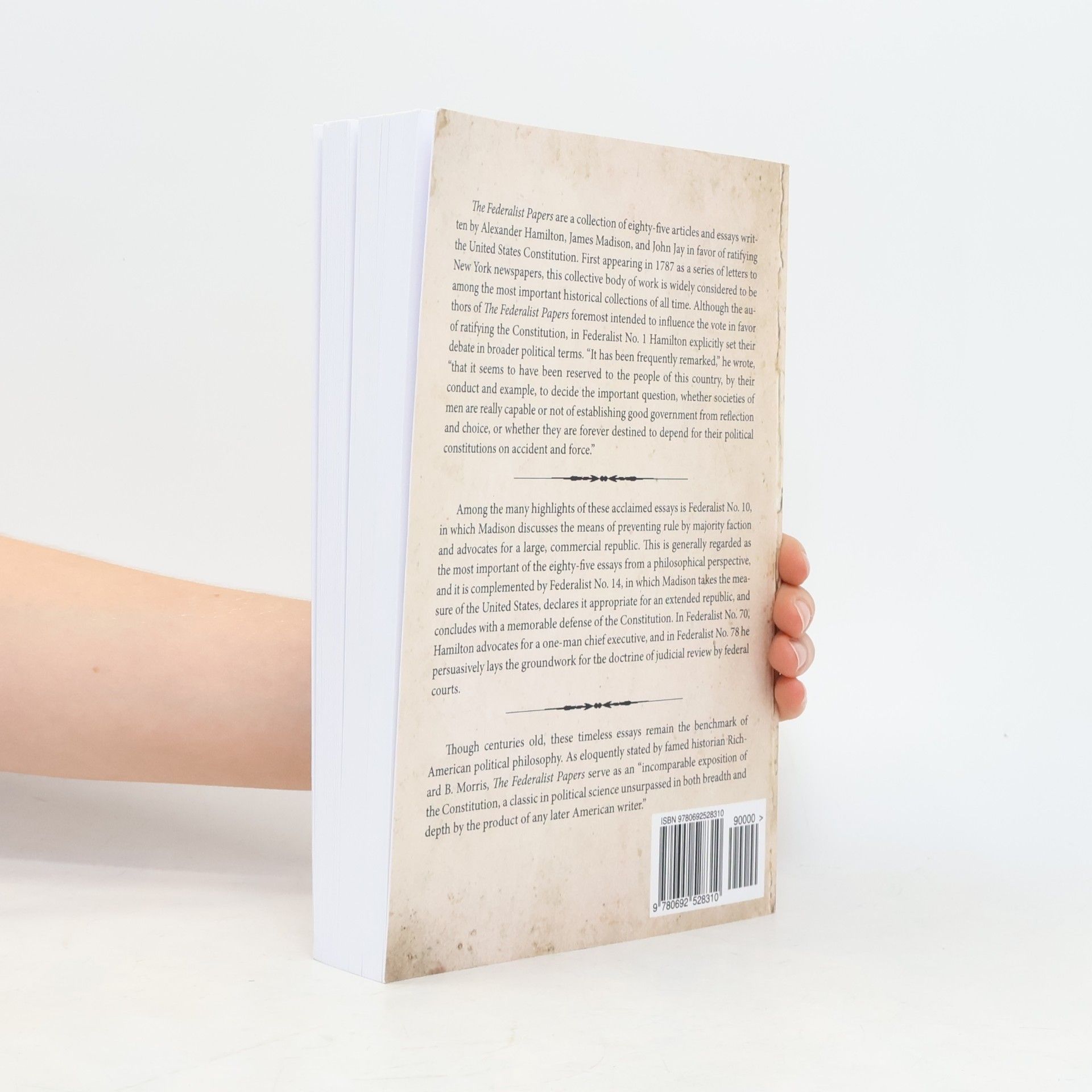 Alexander Hamilton The Federalist Papers