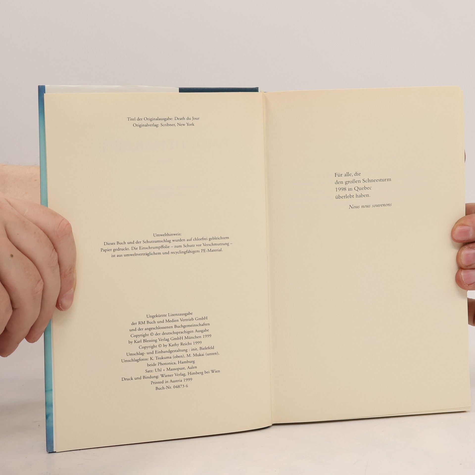 Kathy Reichs Knochenarbeit