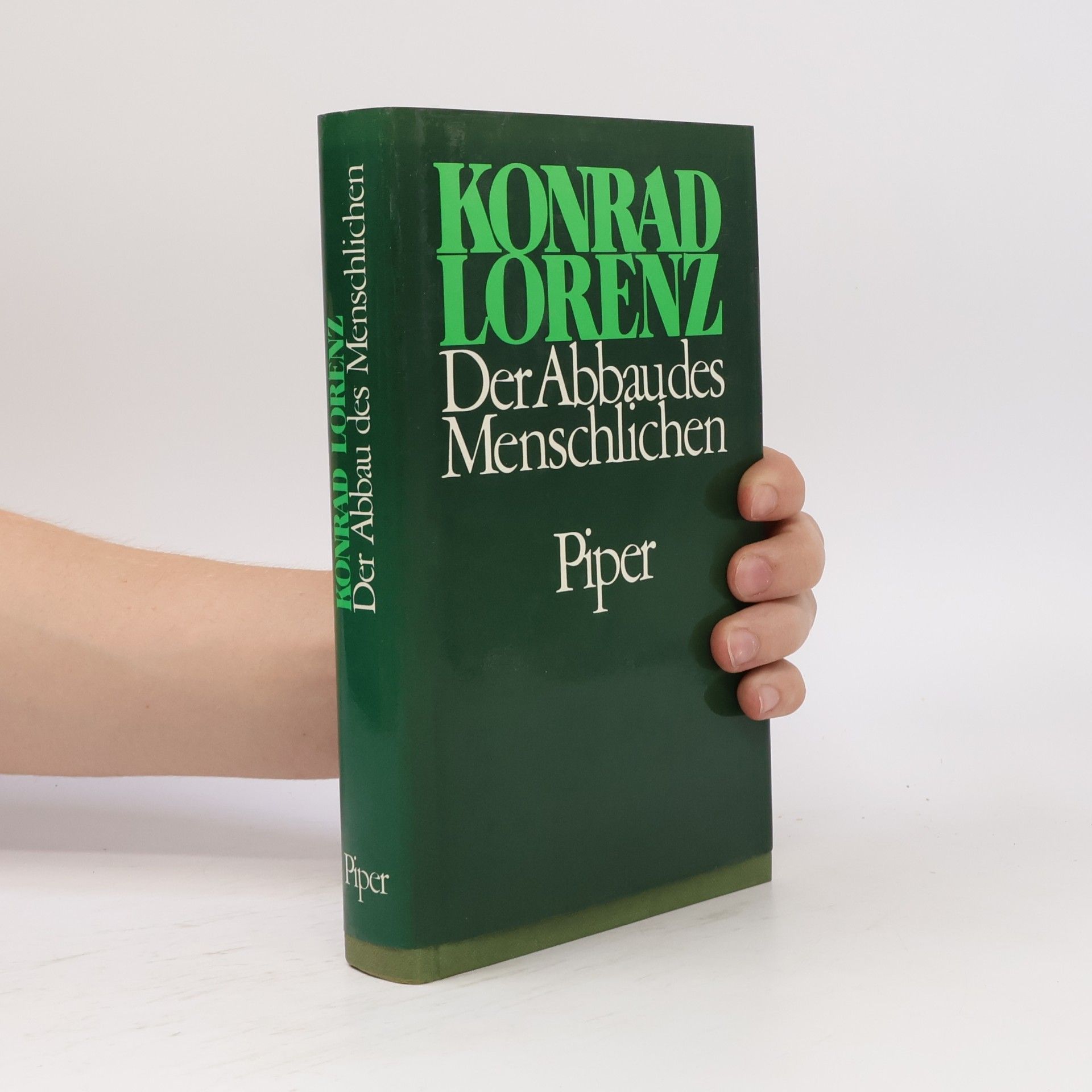 Konrad Lorenz Der Abbau des Menschlichen