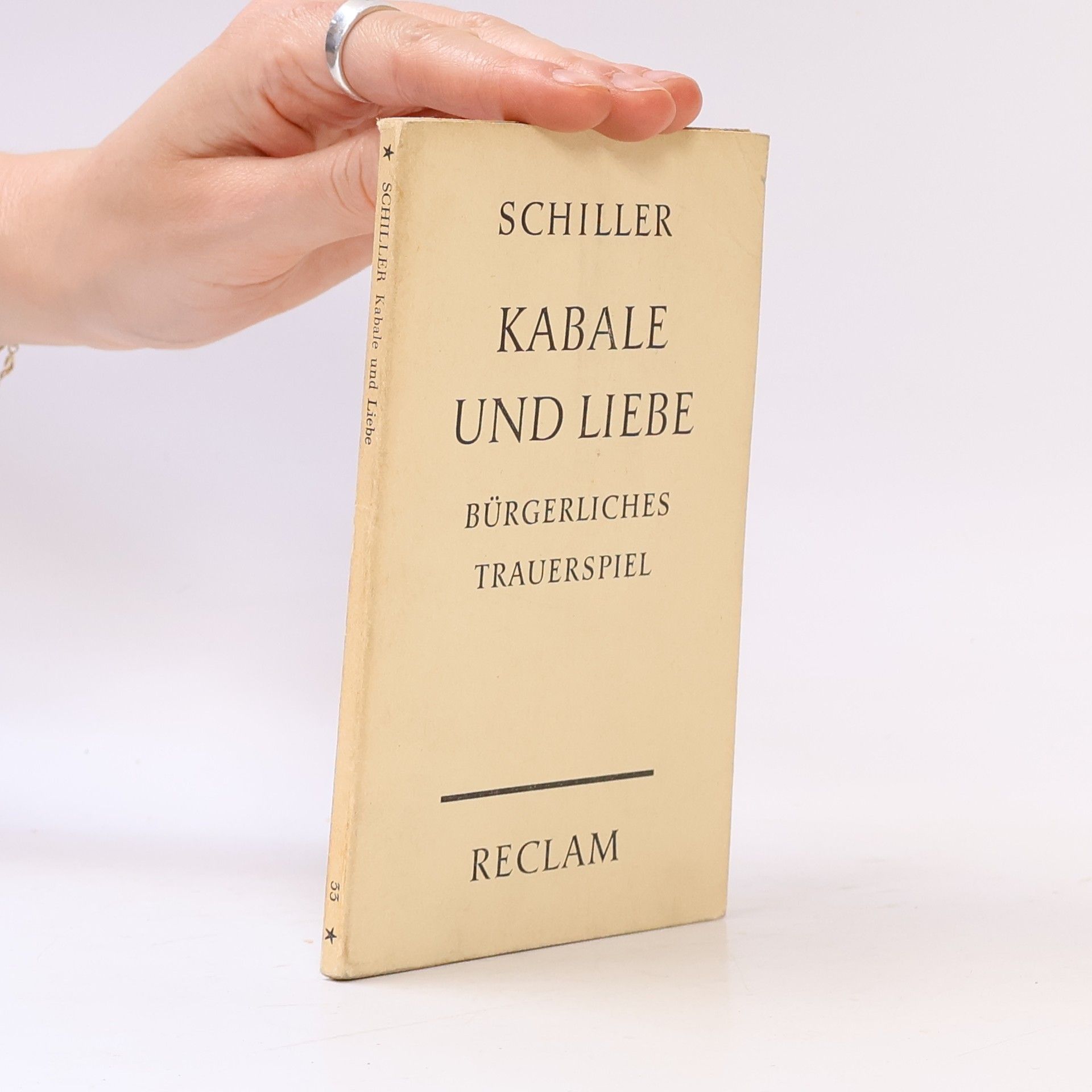 Friedrich Schiller Kabale und Liebe