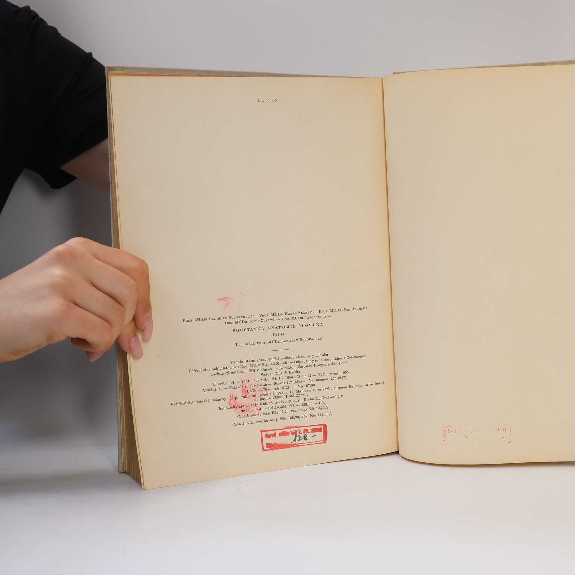 Auteurscollectief Soustavná anatomie člověka II.