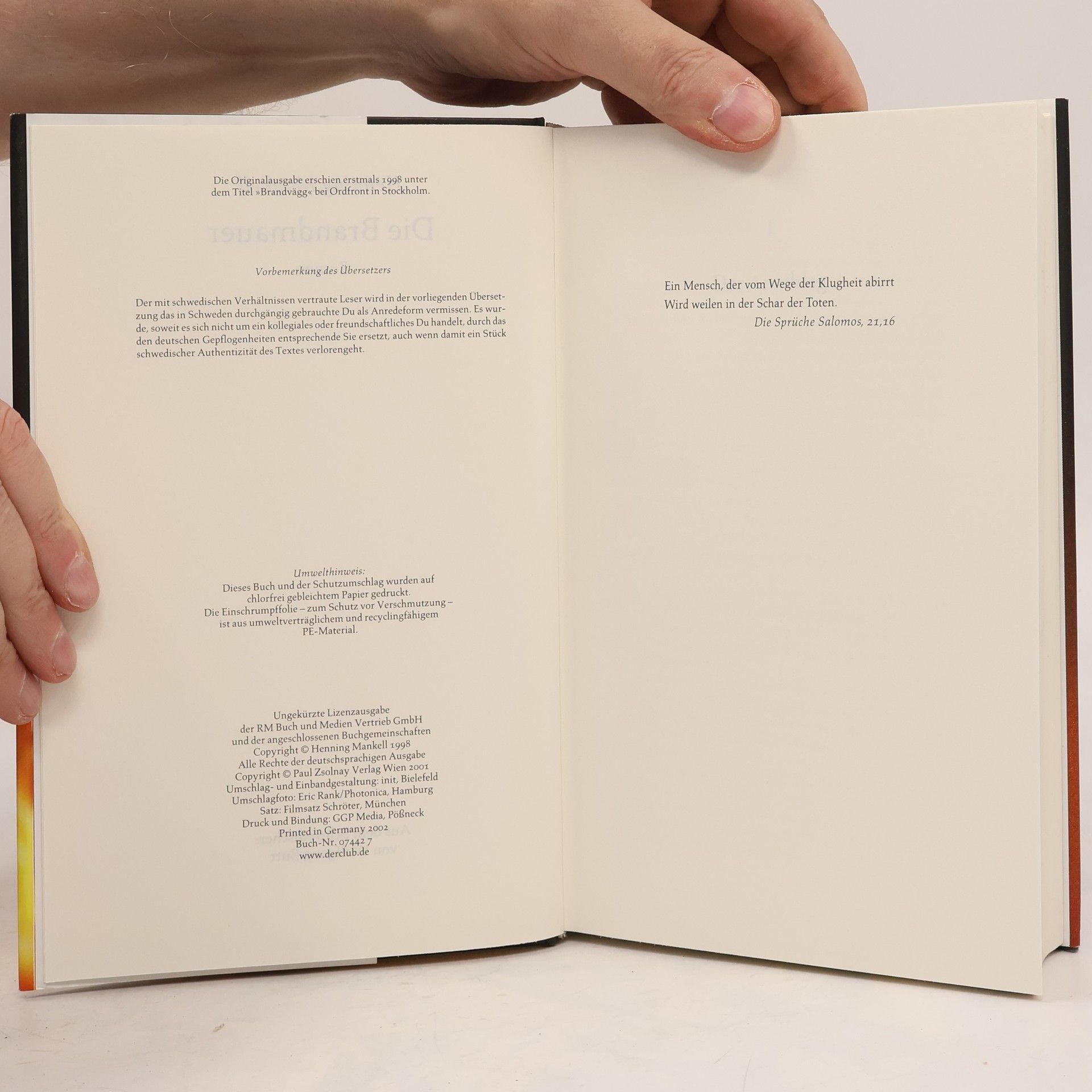 Henning Mankell Die Brandmauer