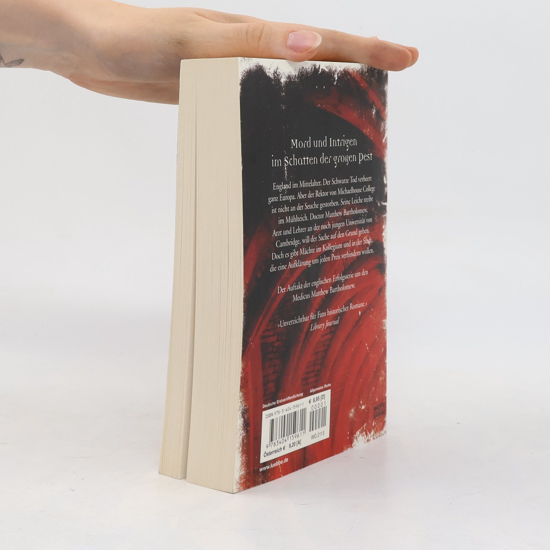 Elizabeth Cruwys Der Schwarze Tod von Cambridge