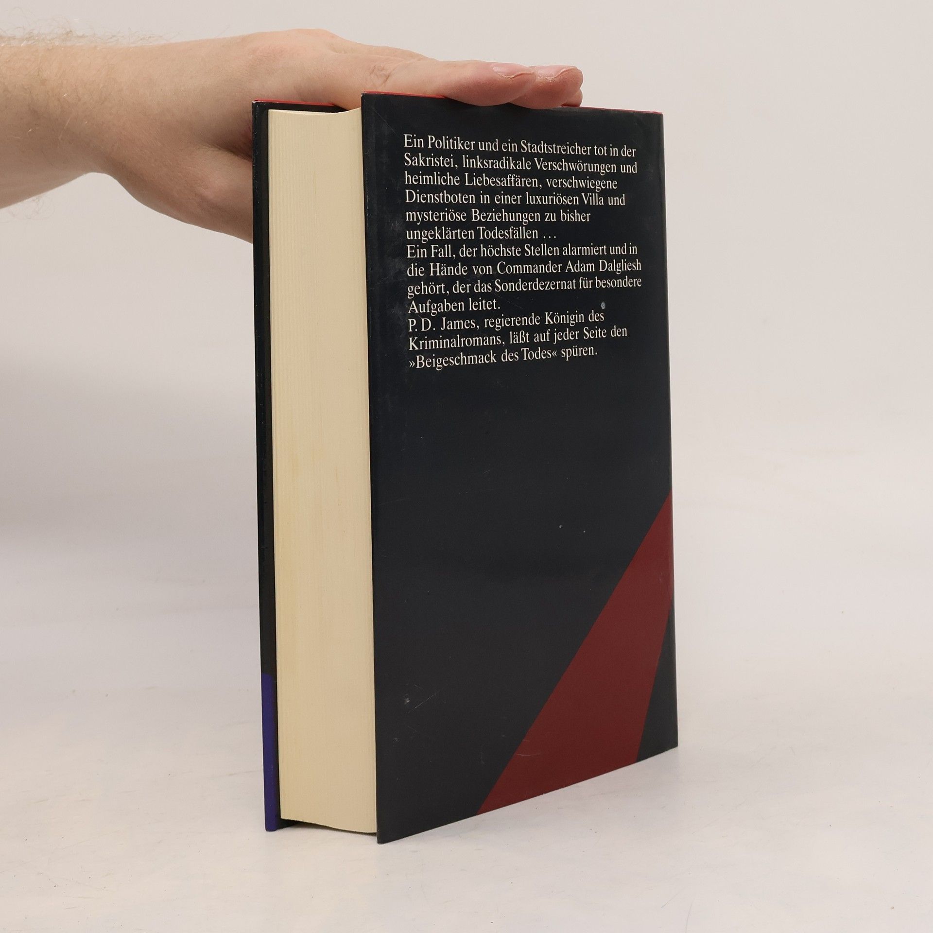 Phyllis Dorothy James Der Beigeschmack des Todes : roman