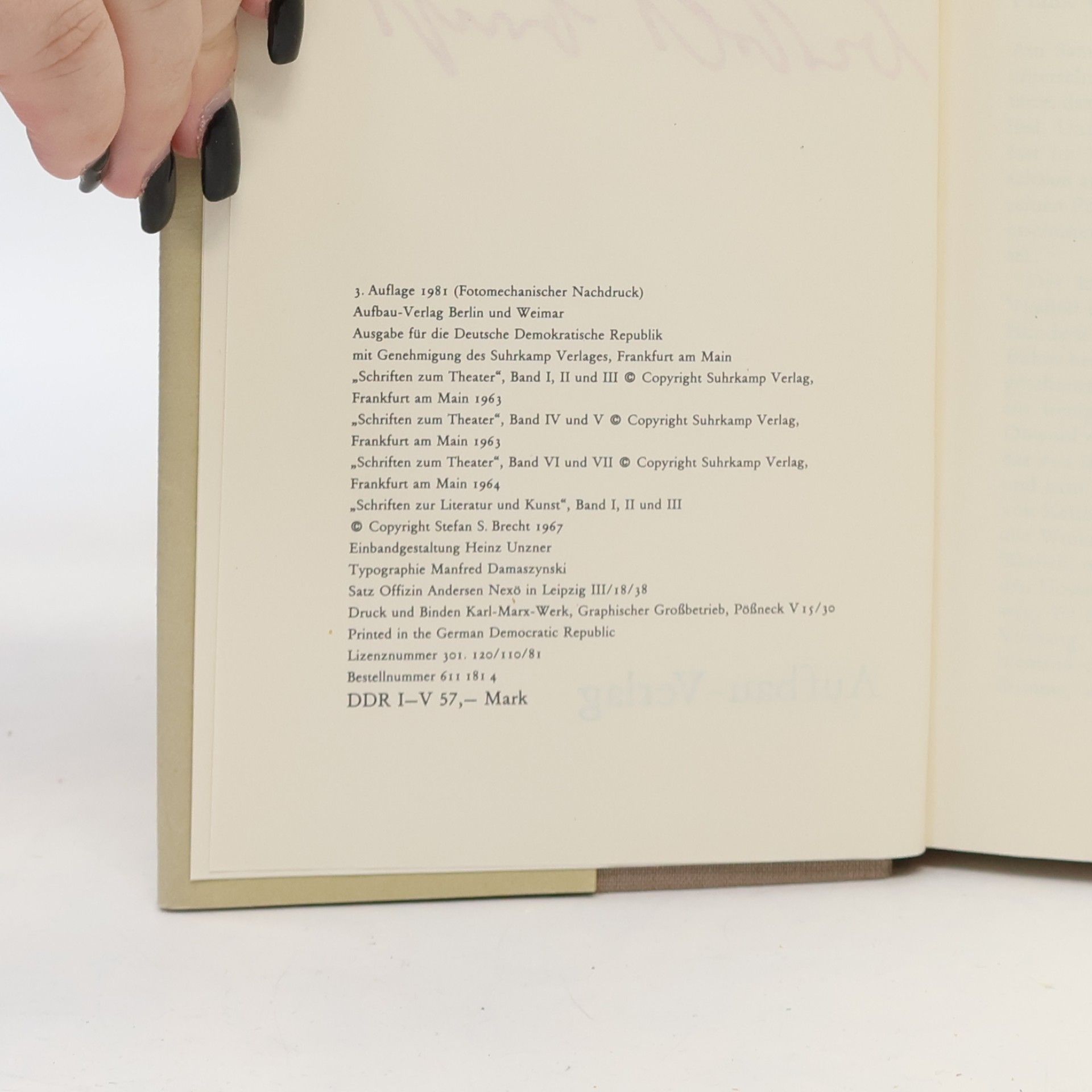 Bertolt Brecht Schriften 5