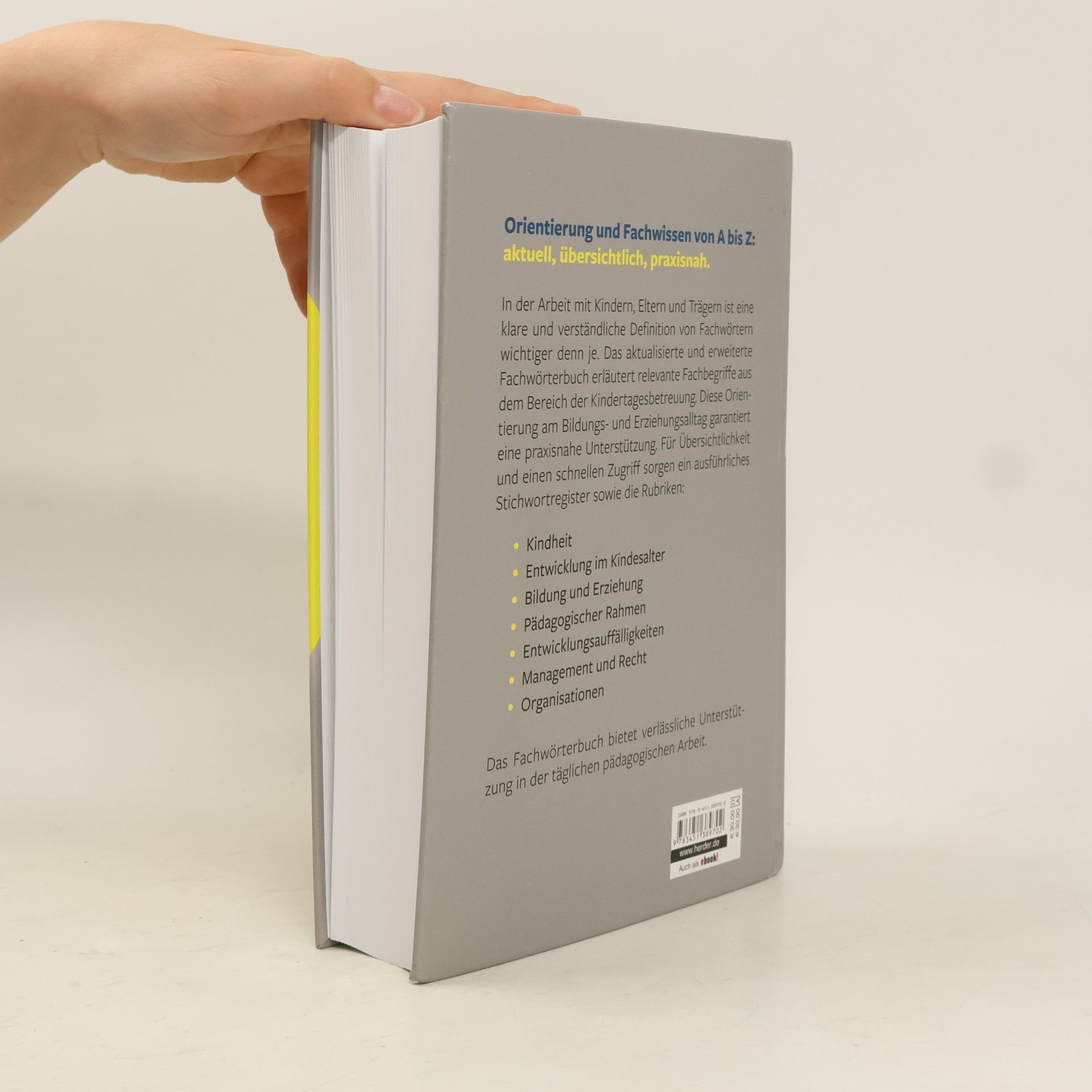 Knut Vollmer Fachwörterbuch Kita