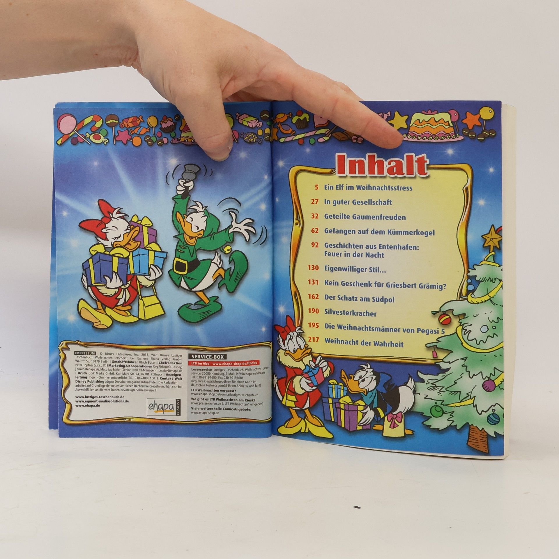 Walt Disney Weihnachten. Lustiges Taschenbuch 19