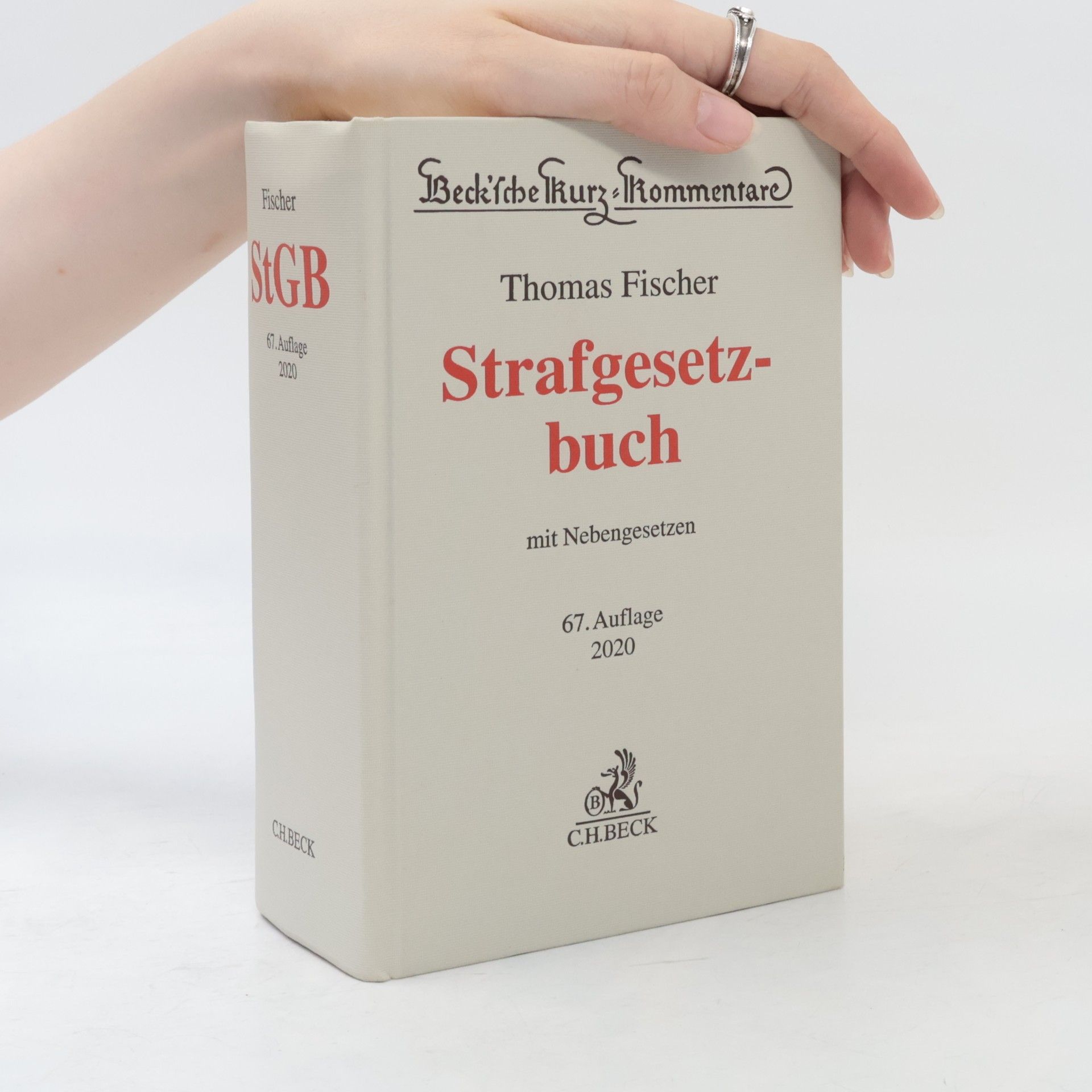Thomas Fischer Strafgesetzbuch mit Nebengesetzen