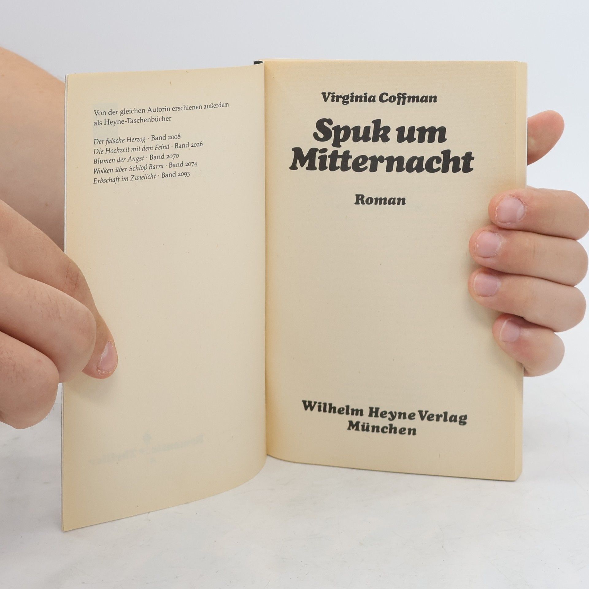 Virginia Coffman Spuk um Mitternacht