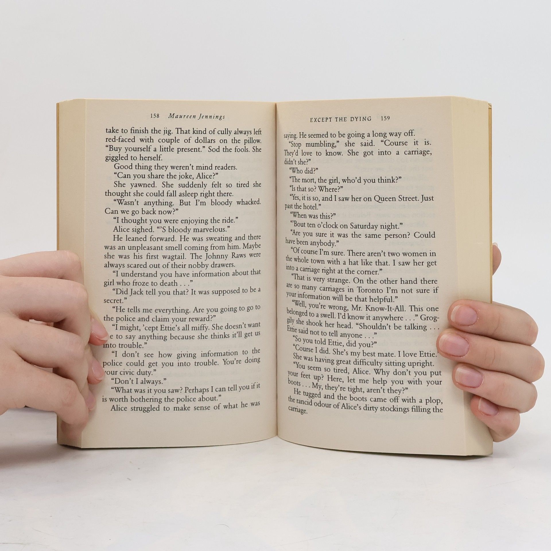 Maureen Jennings Except the Dying