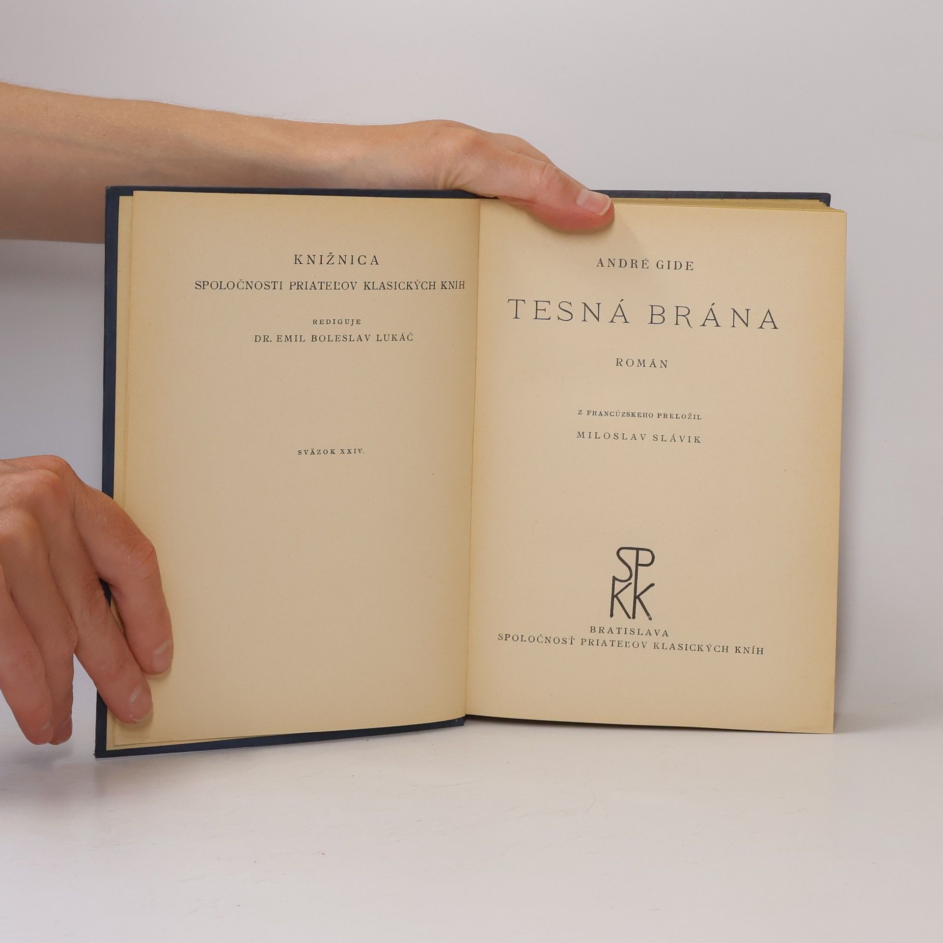 André Gide Tesná brána
